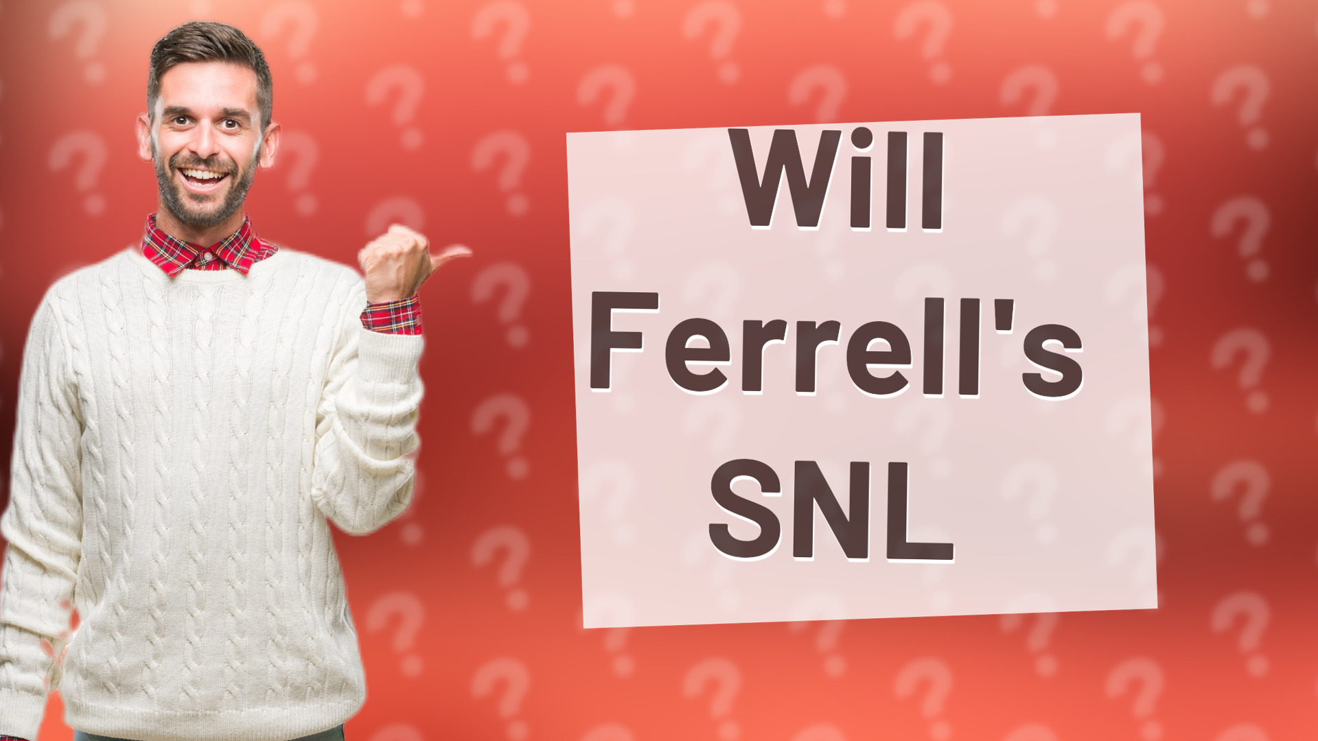 Will Ferrell's SNL