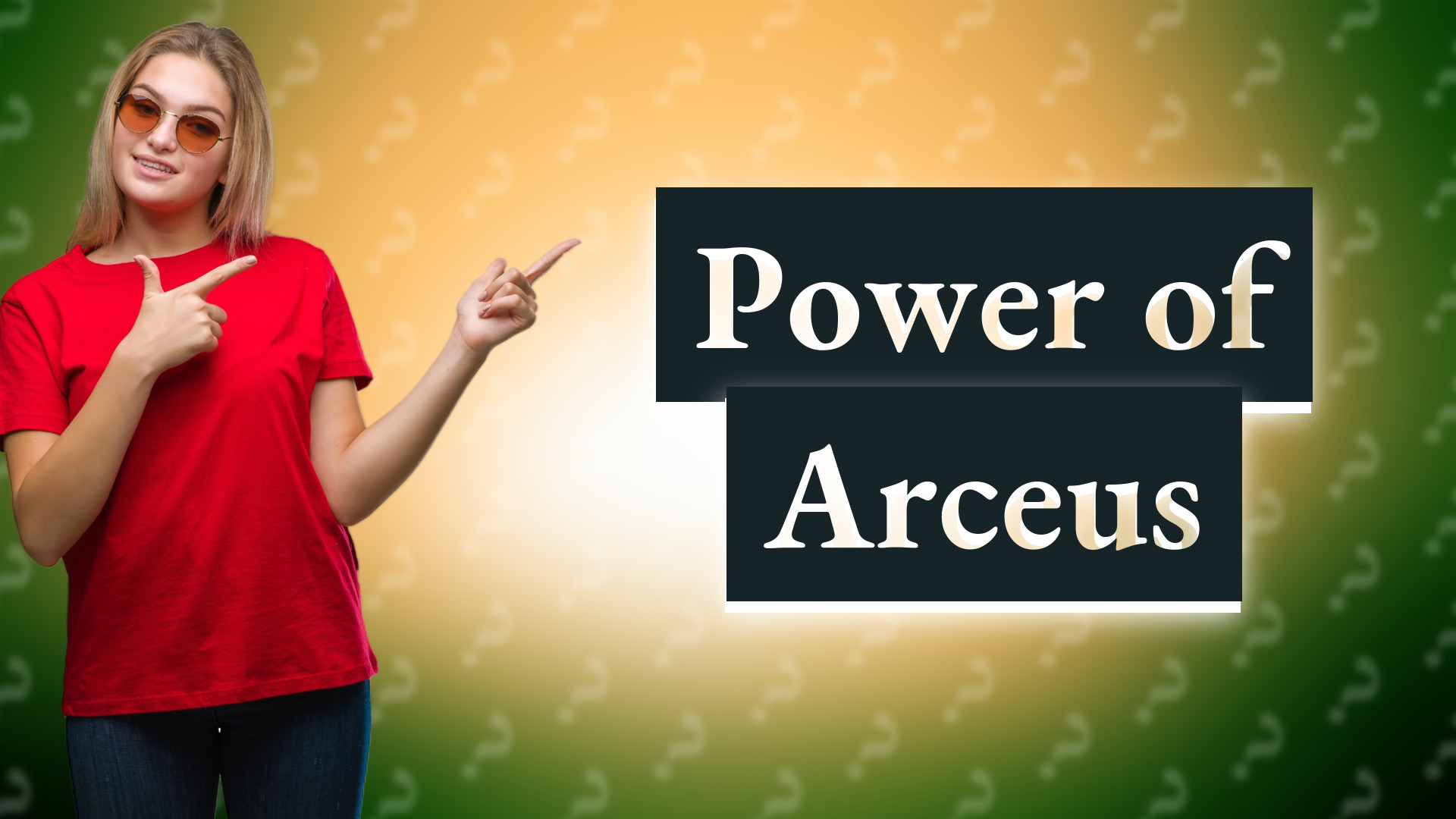 Power of Arceus