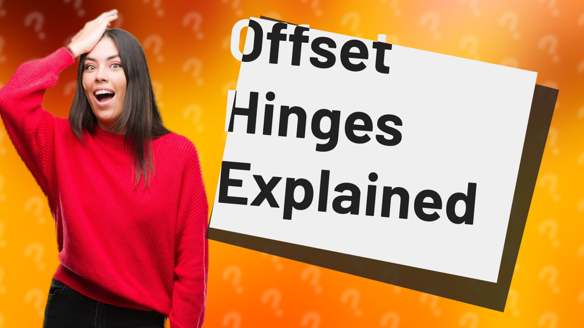 Offset Hinges Explained