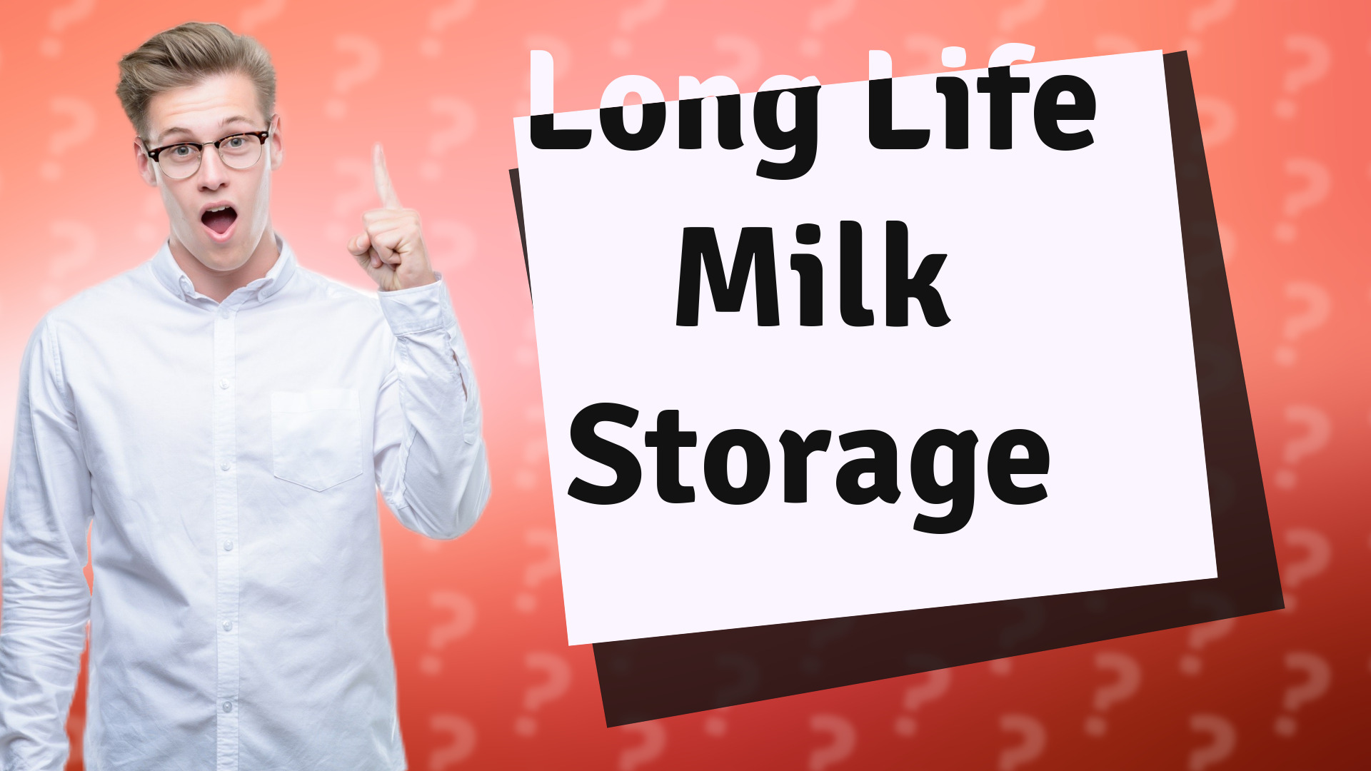 Long Life Milk Storage
