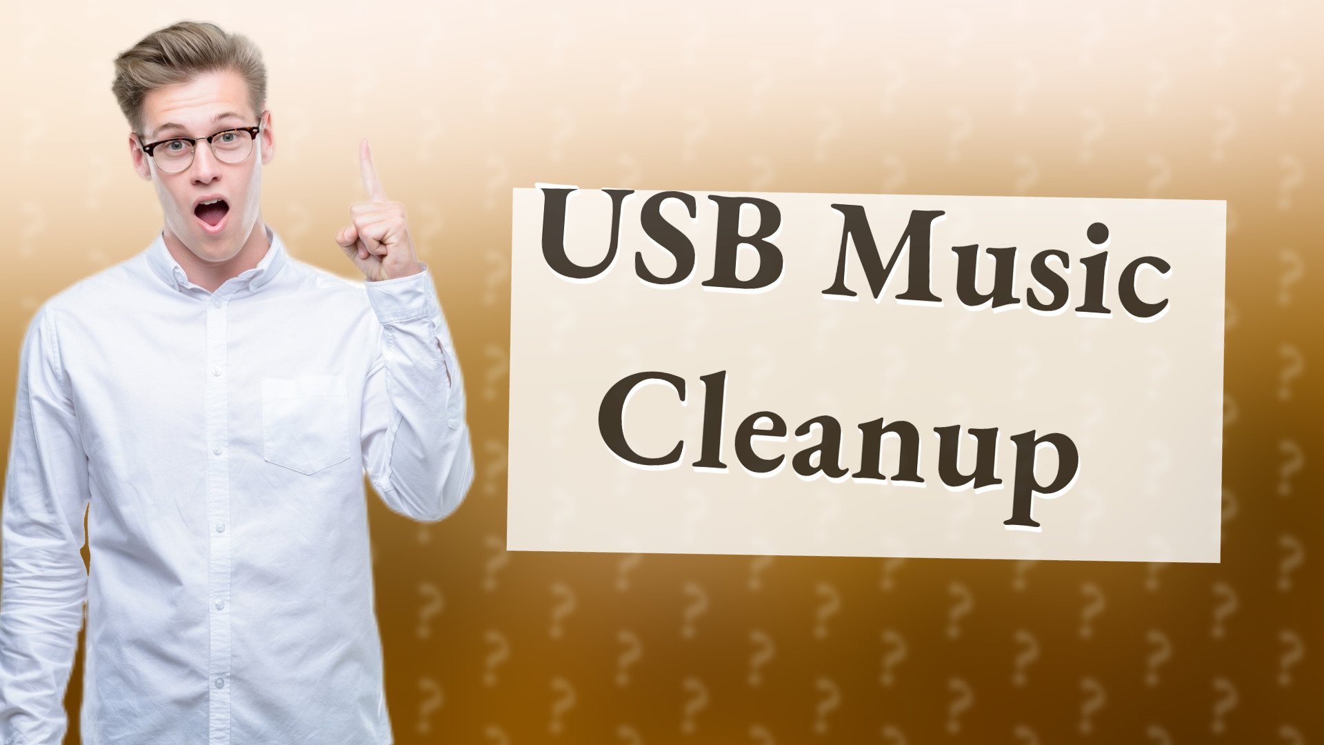 USB Music Cleanup