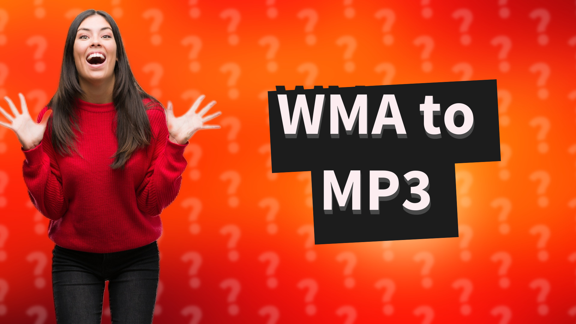 WMA to MP3