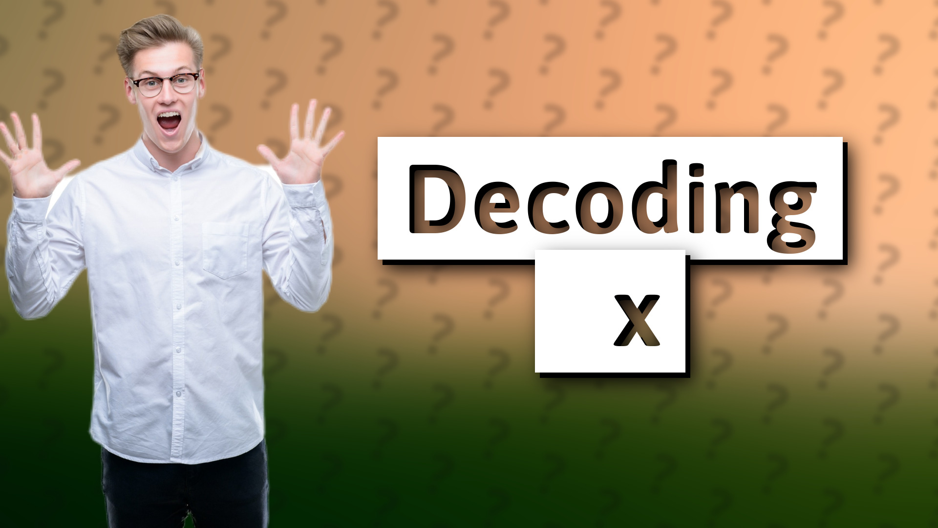 Decoding Σx