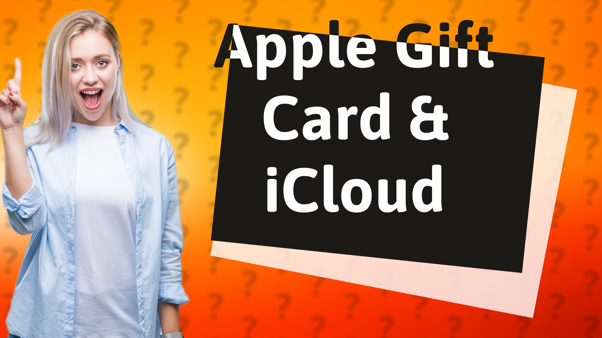 Apple Gift Card & iCloud