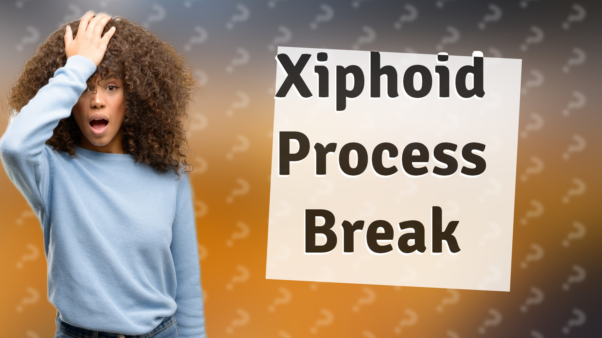 Xiphoid Process Break
