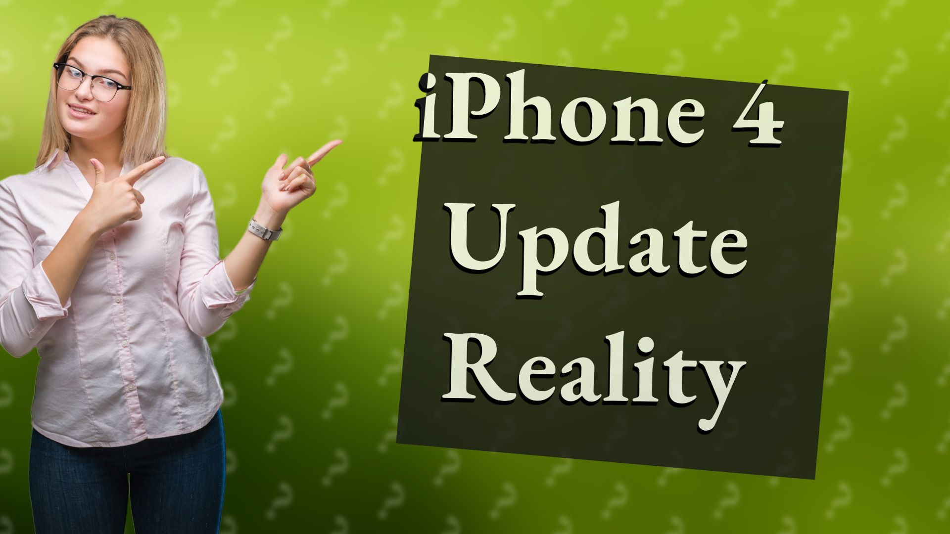 iPhone 4 Update Reality