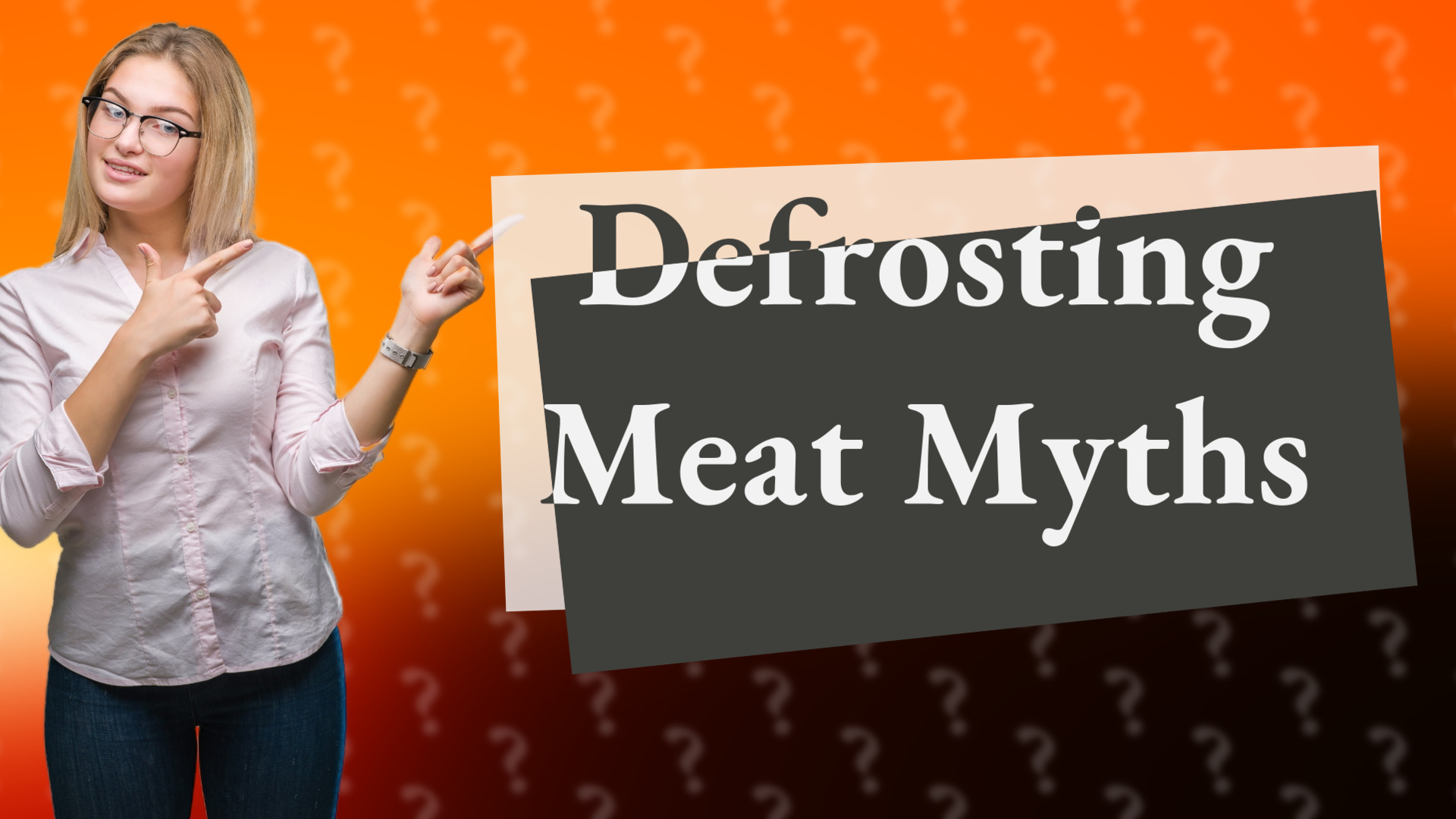 Defrosting Meat Myths