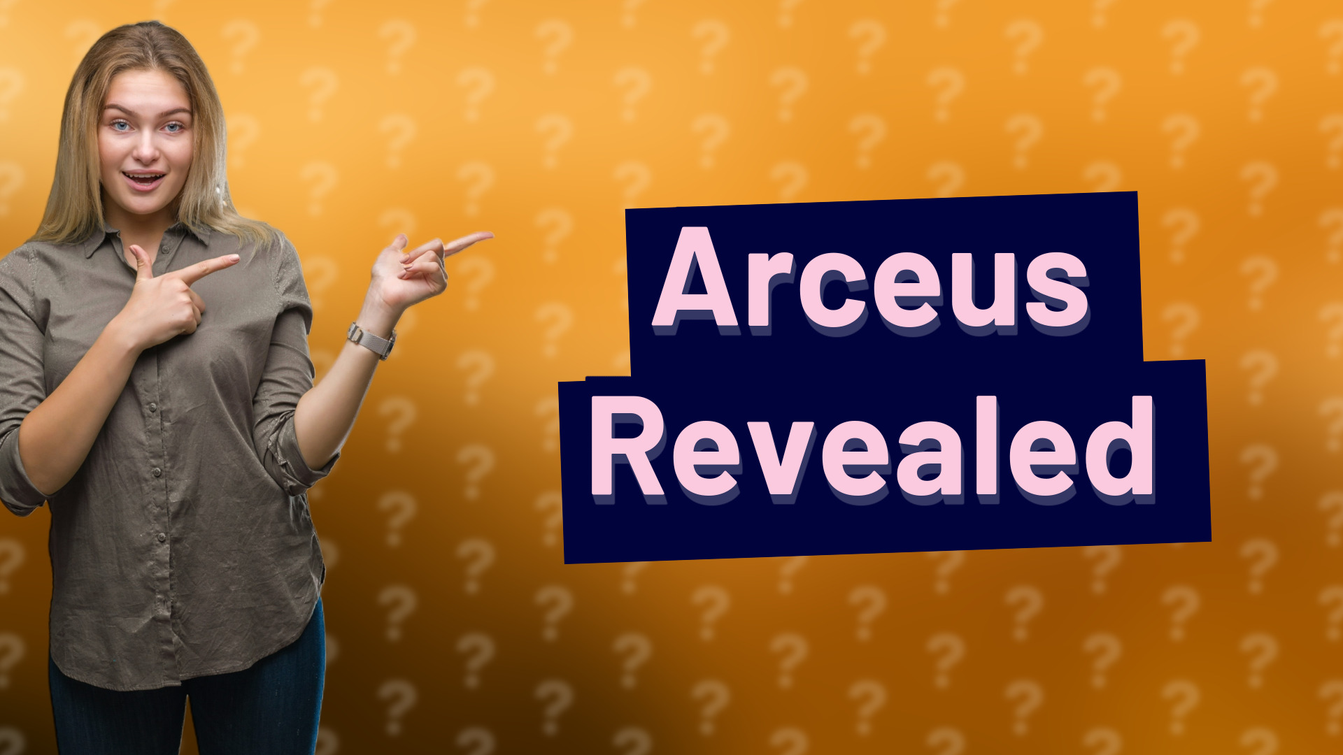 Arceus Revealed