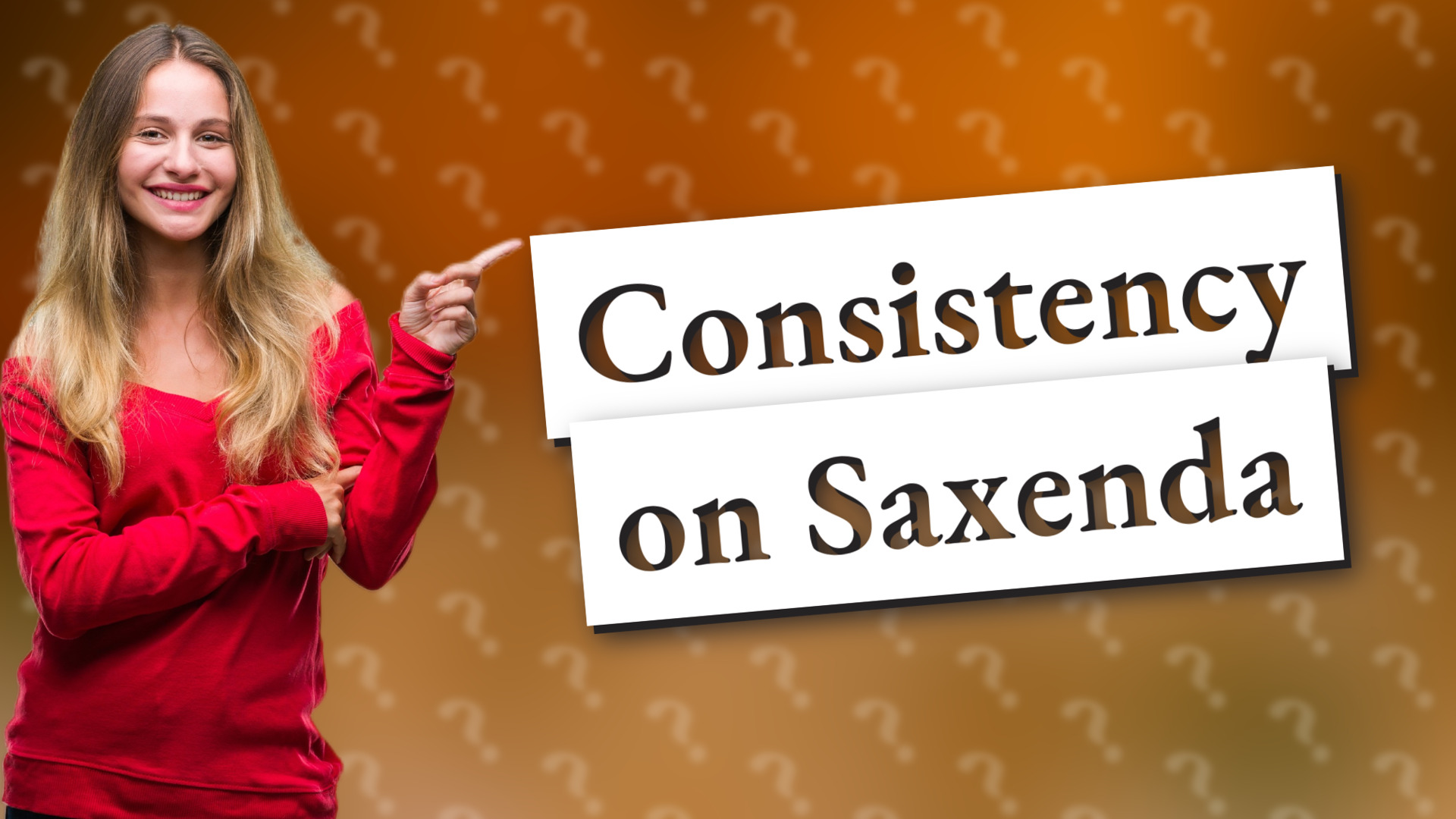 Consistency on Saxenda