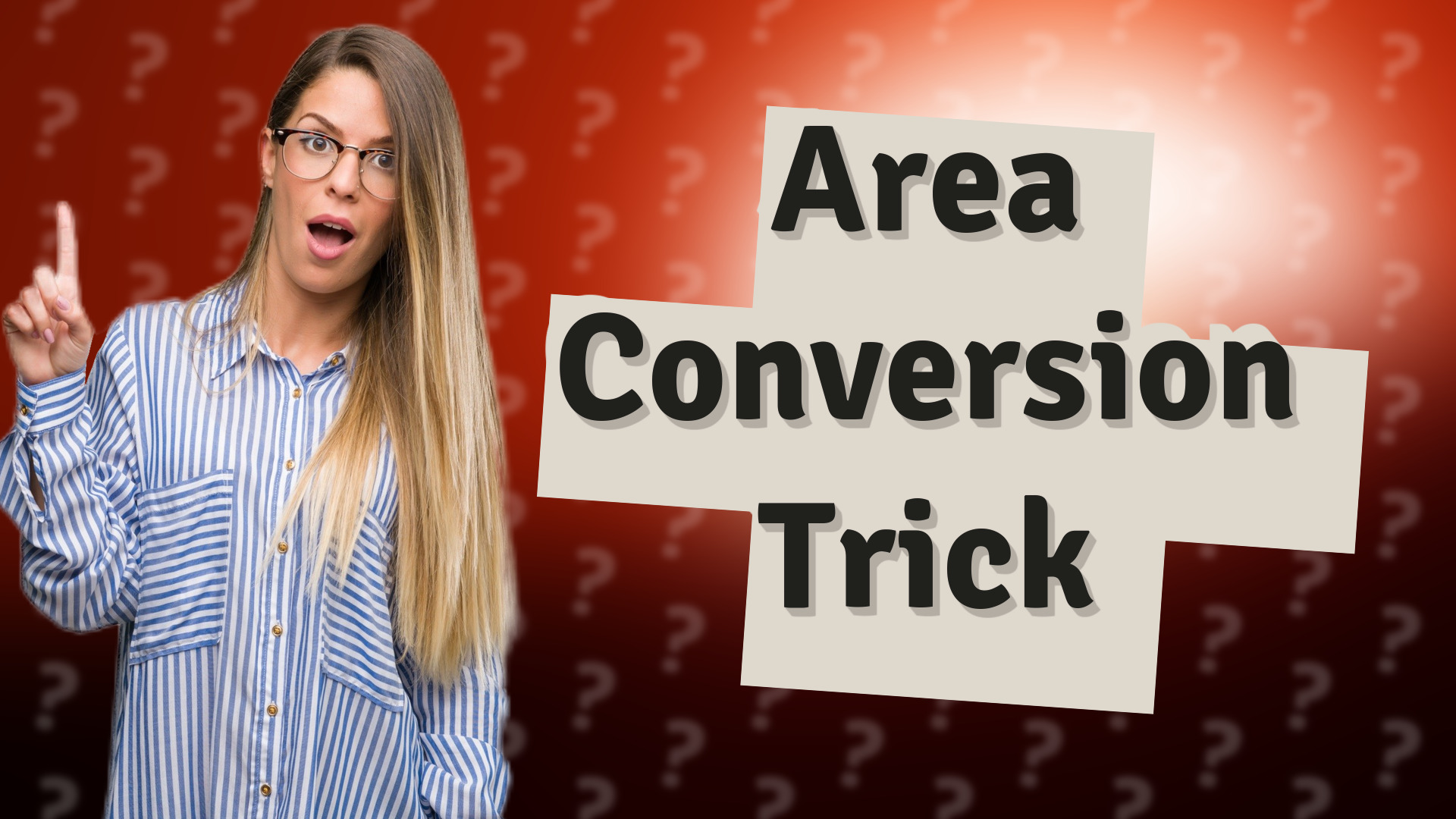 Area Conversion Trick