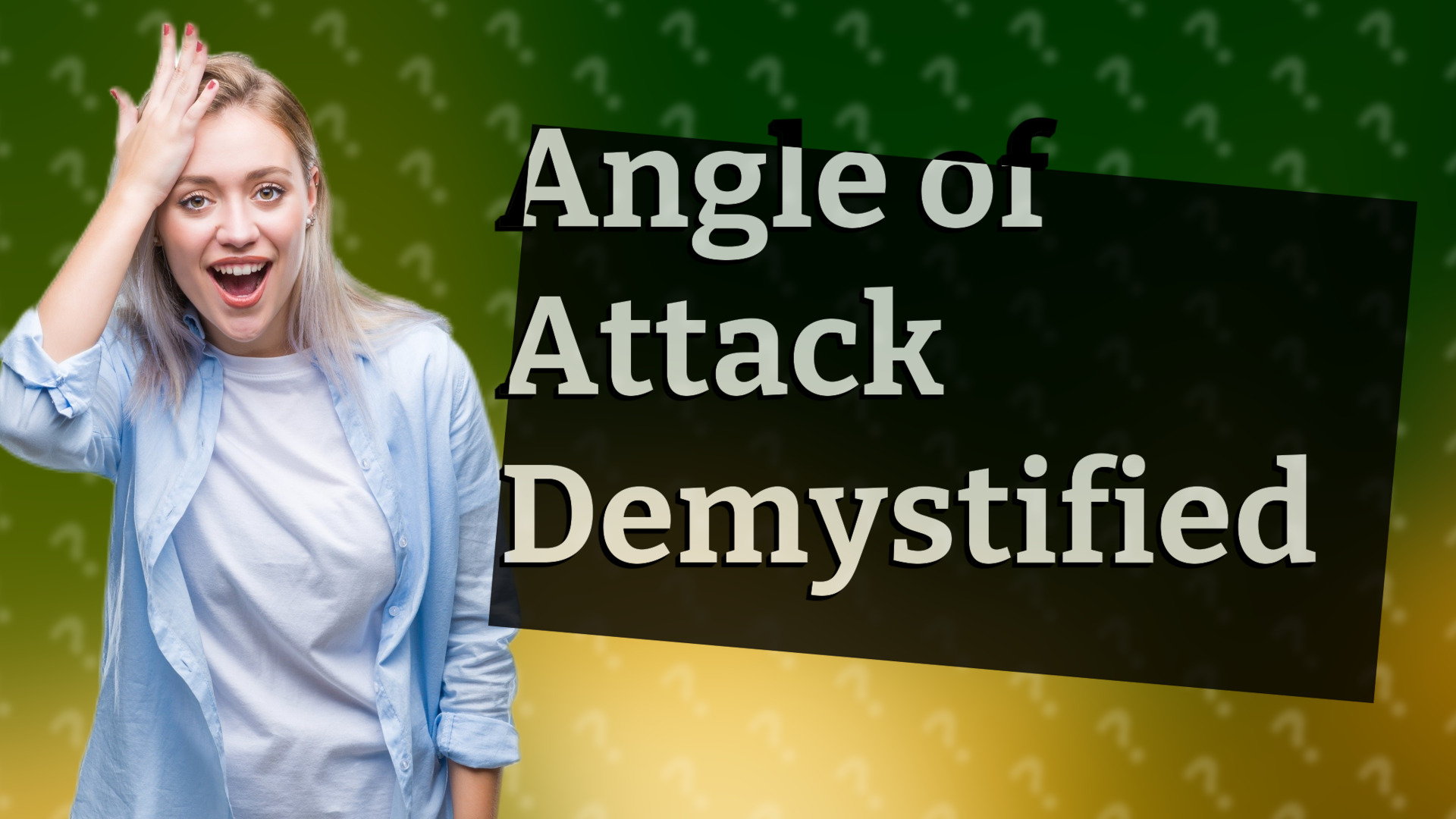 Angle of Attack Demystified