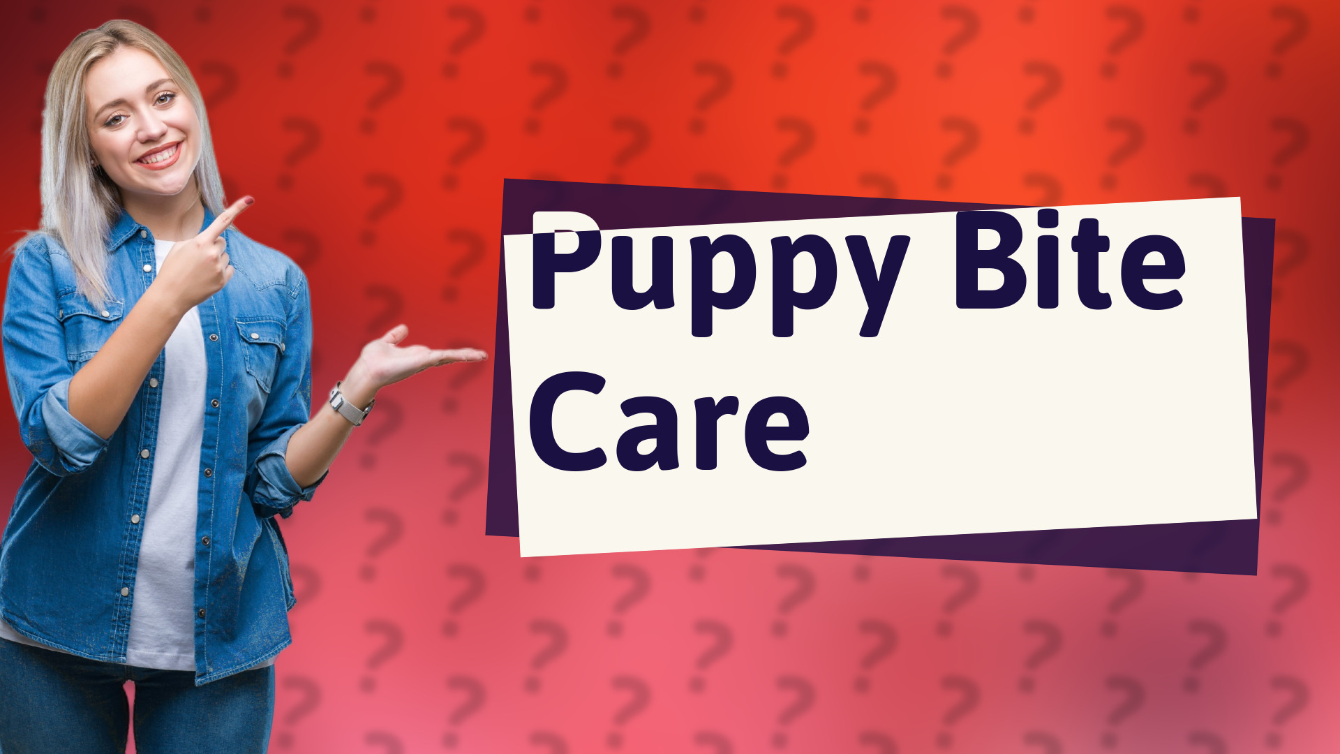 Puppy Bite Care