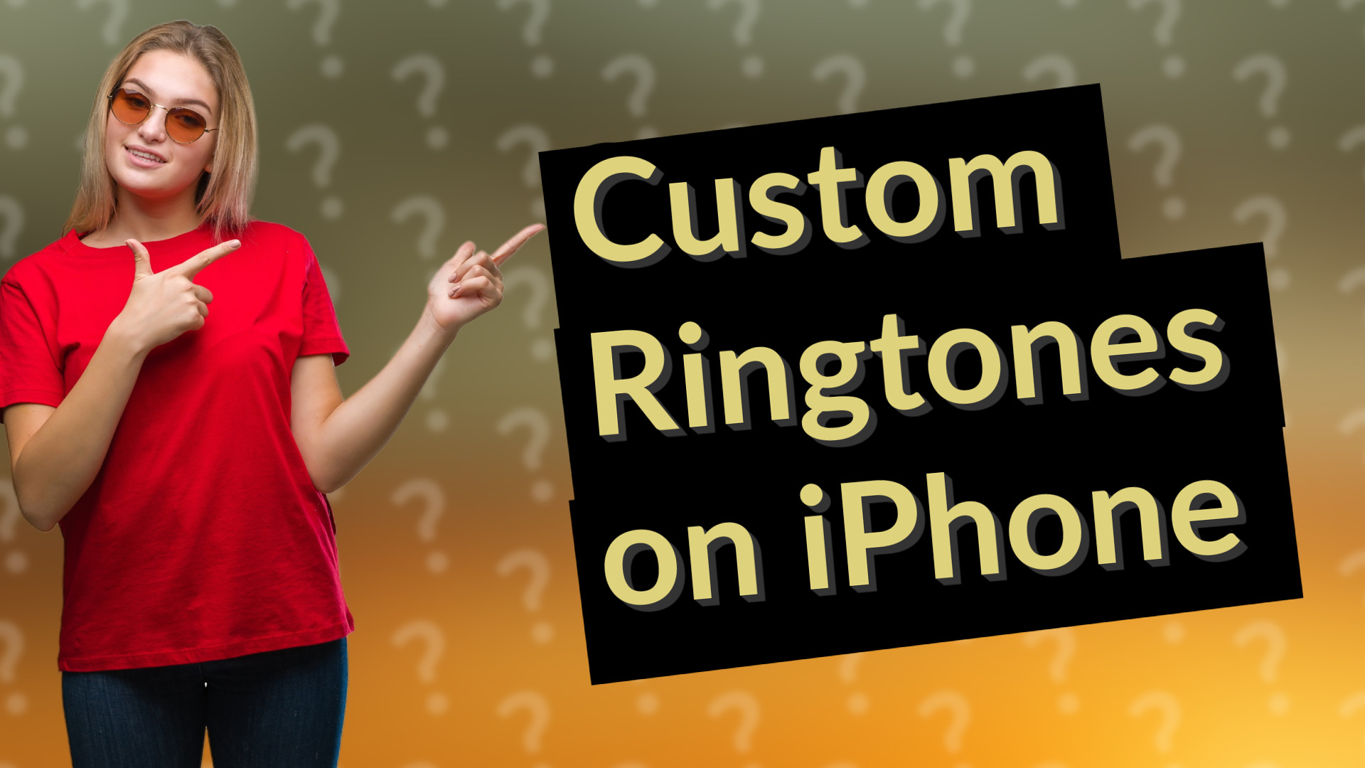 Custom Ringtones on iPhone
