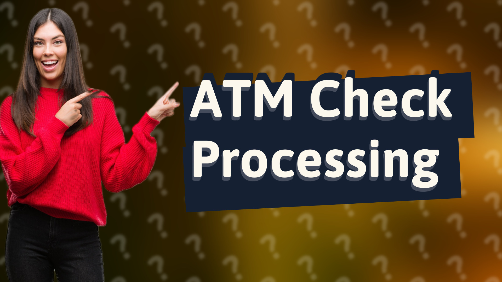 ATM Check Processing
