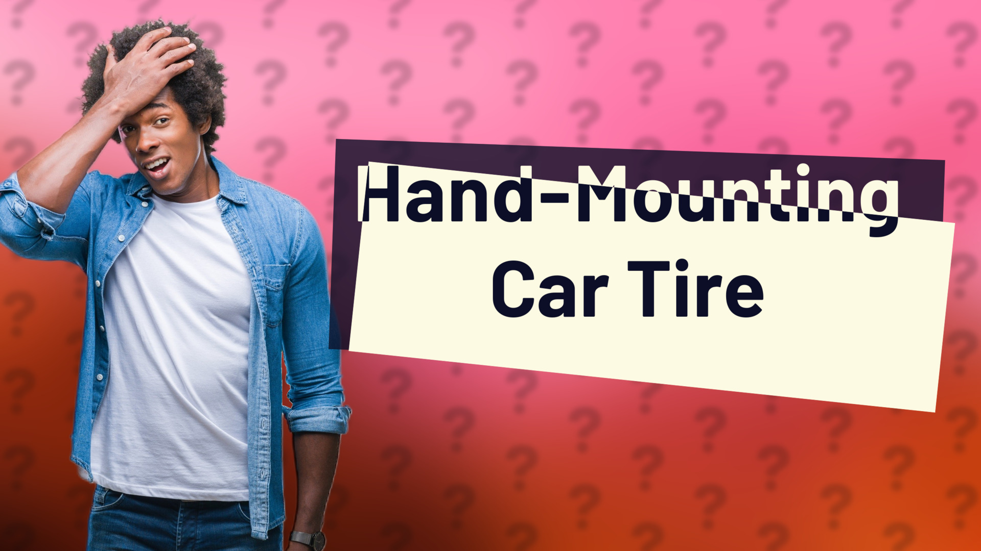 Hand-Mounting Car Tire