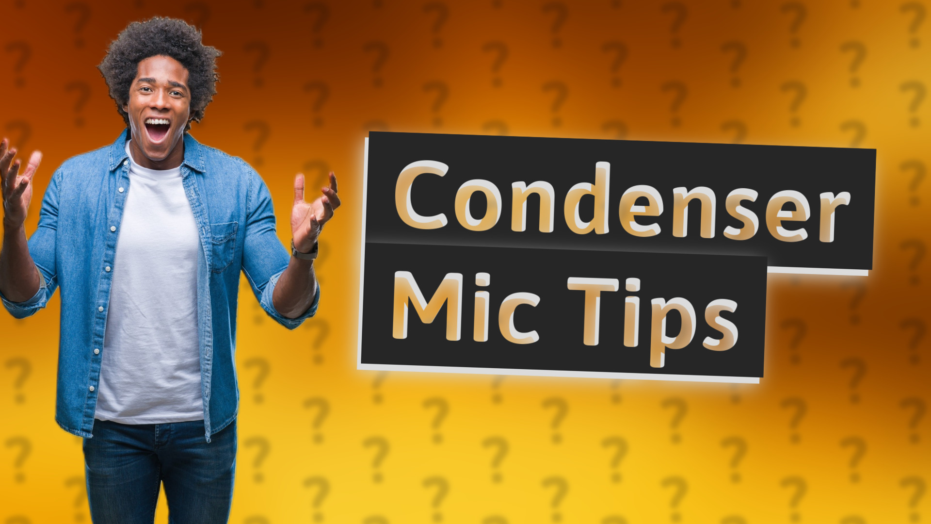 Condenser Mic Tips