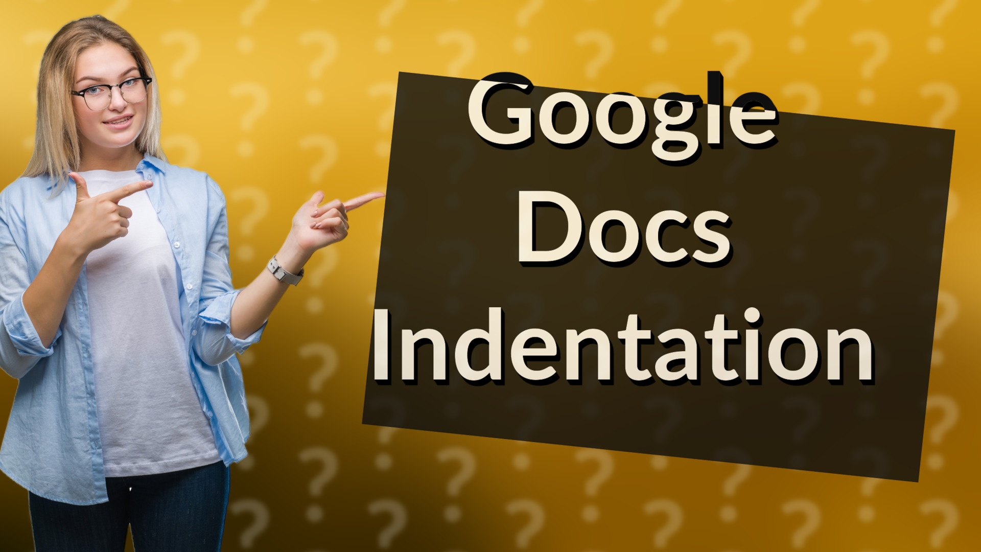 Google Docs Indentation