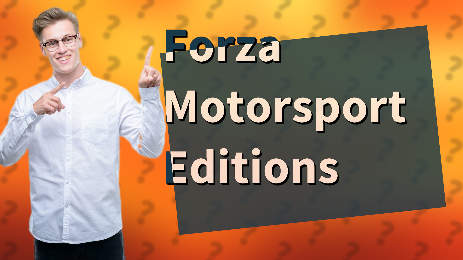 Forza Motorsport Editions