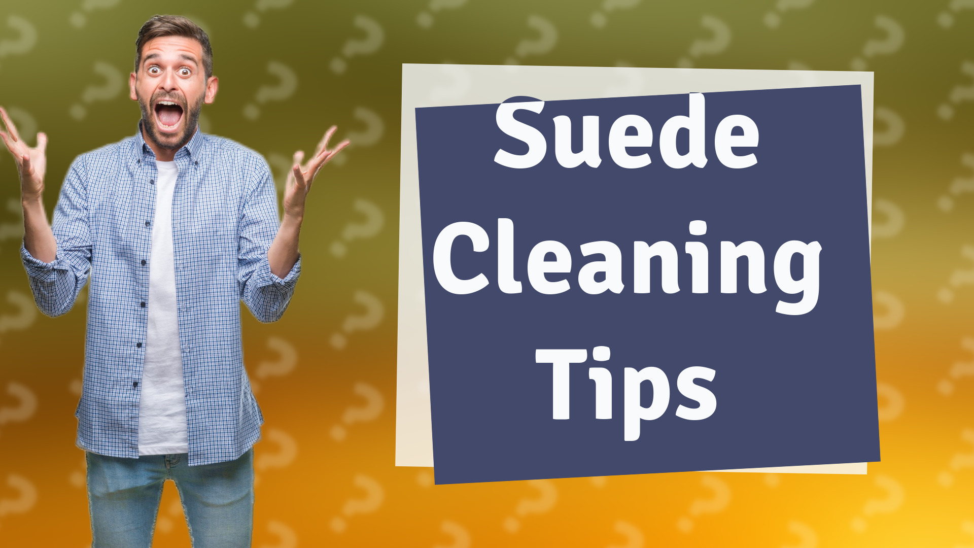 Suede Cleaning Tips
