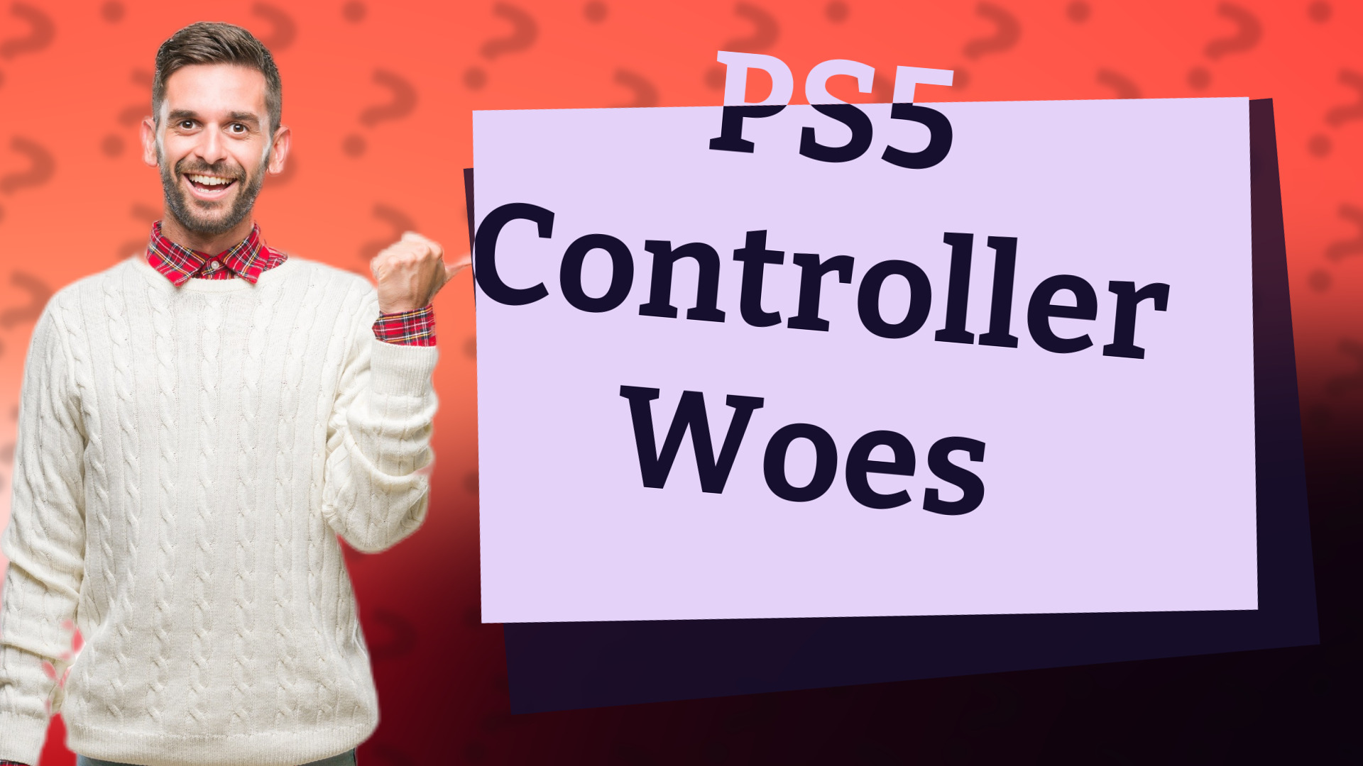 PS5 Controller Woes
