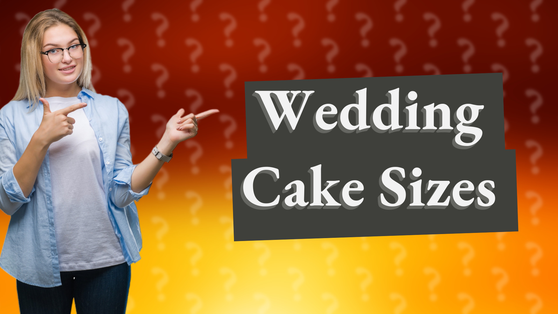 Wedding Cake Sizes