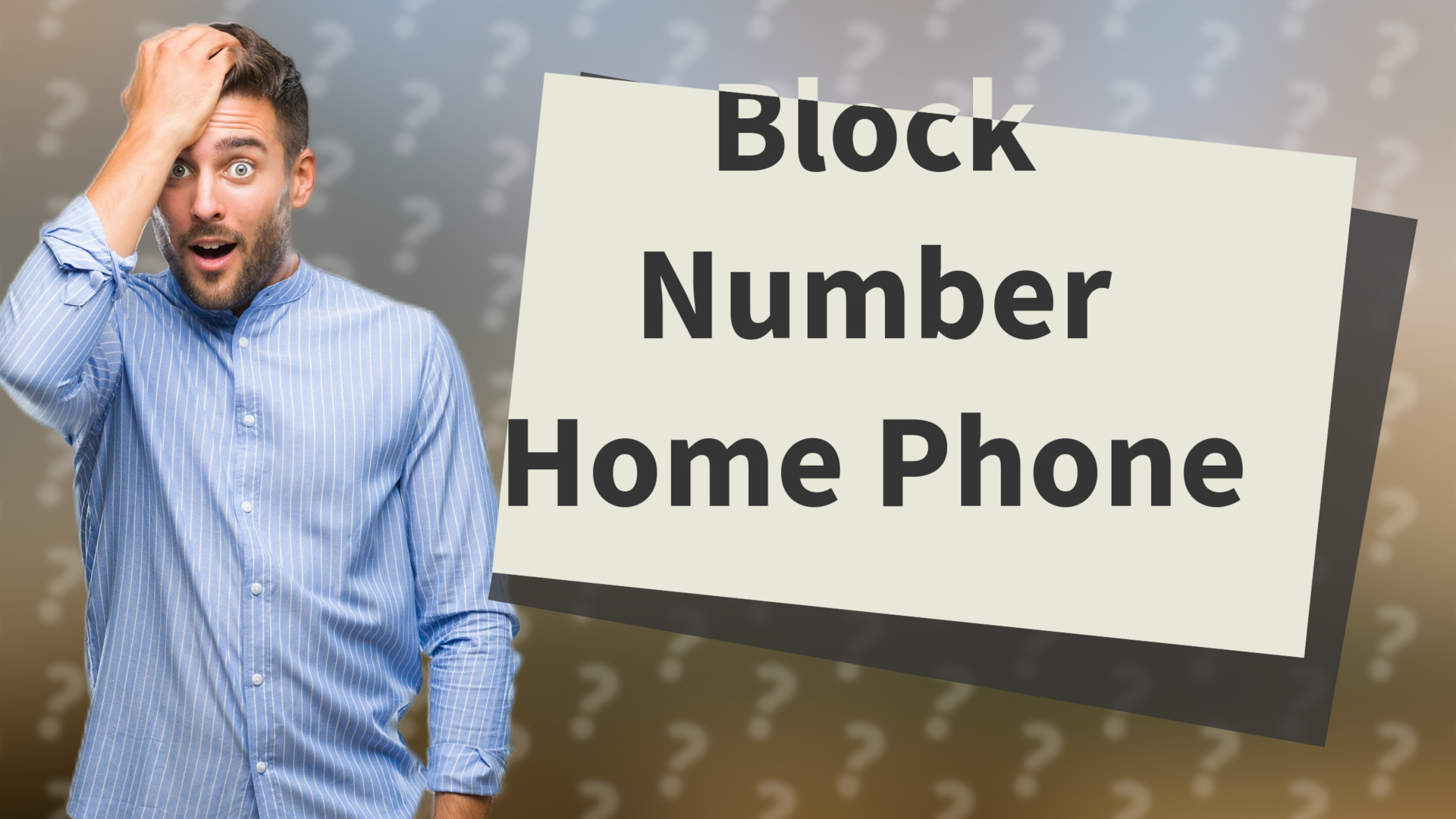 Block Number Home Phone
