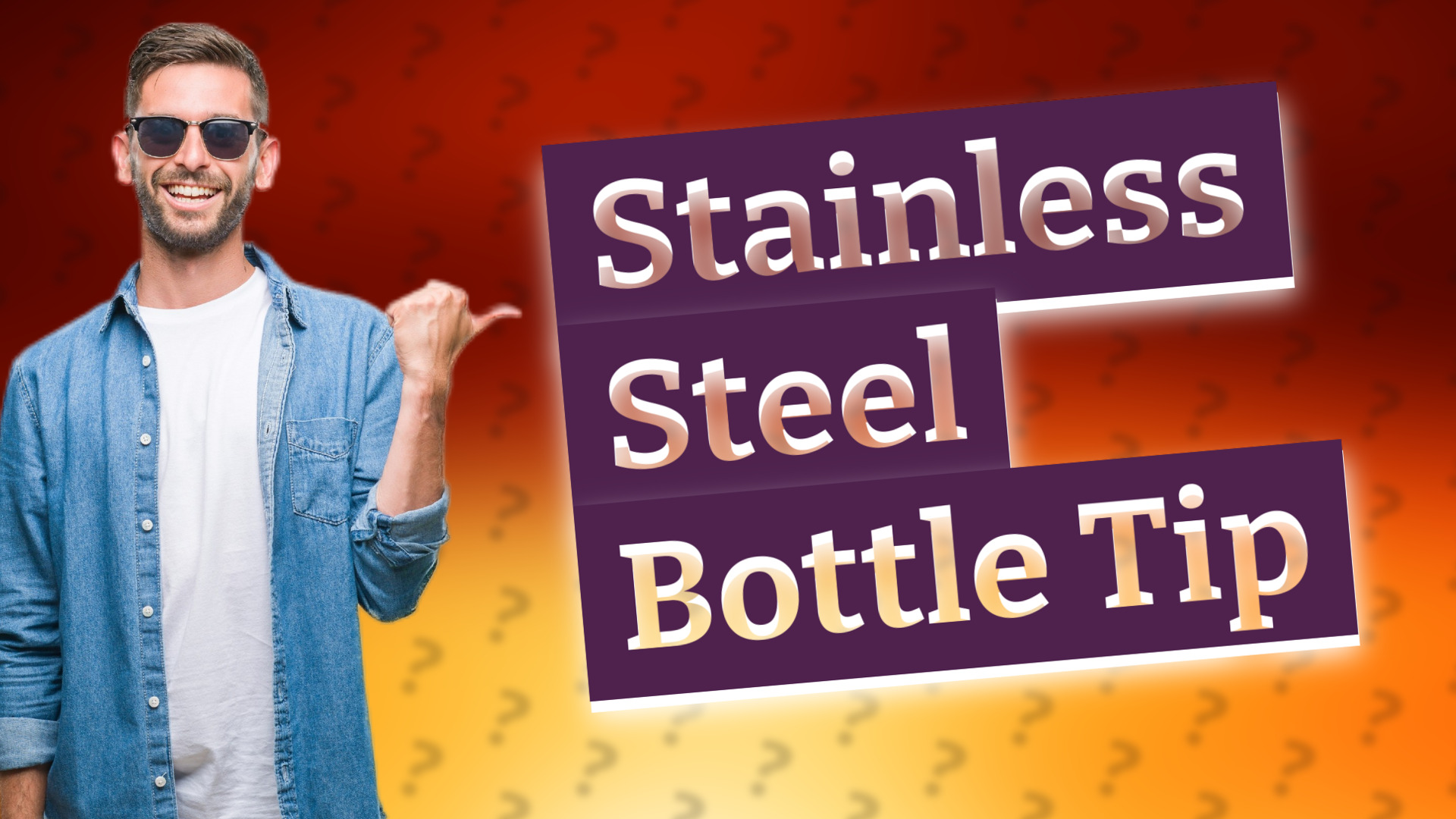 Stainless Steel Bottle Tip