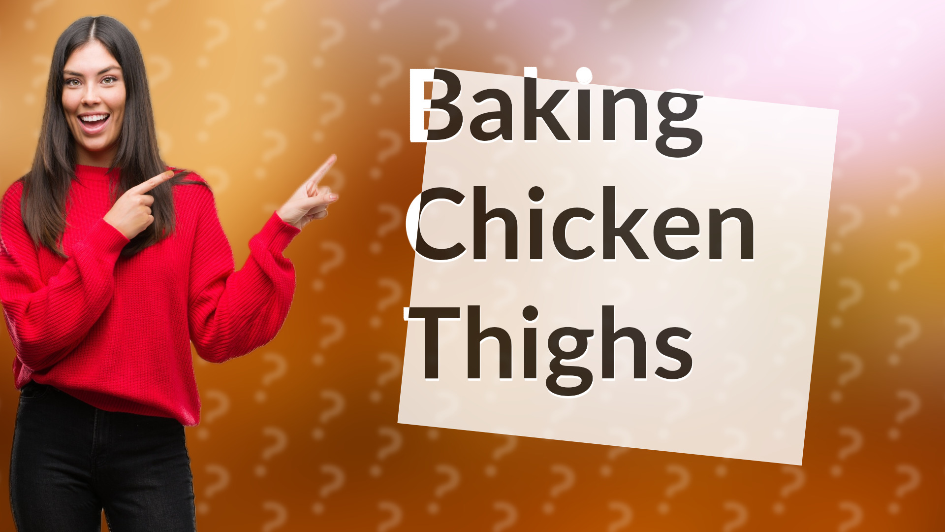 Baking Chicken Thighs