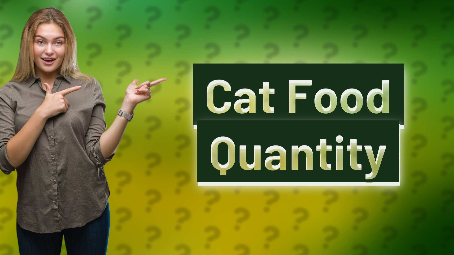 Cat Food Quantity