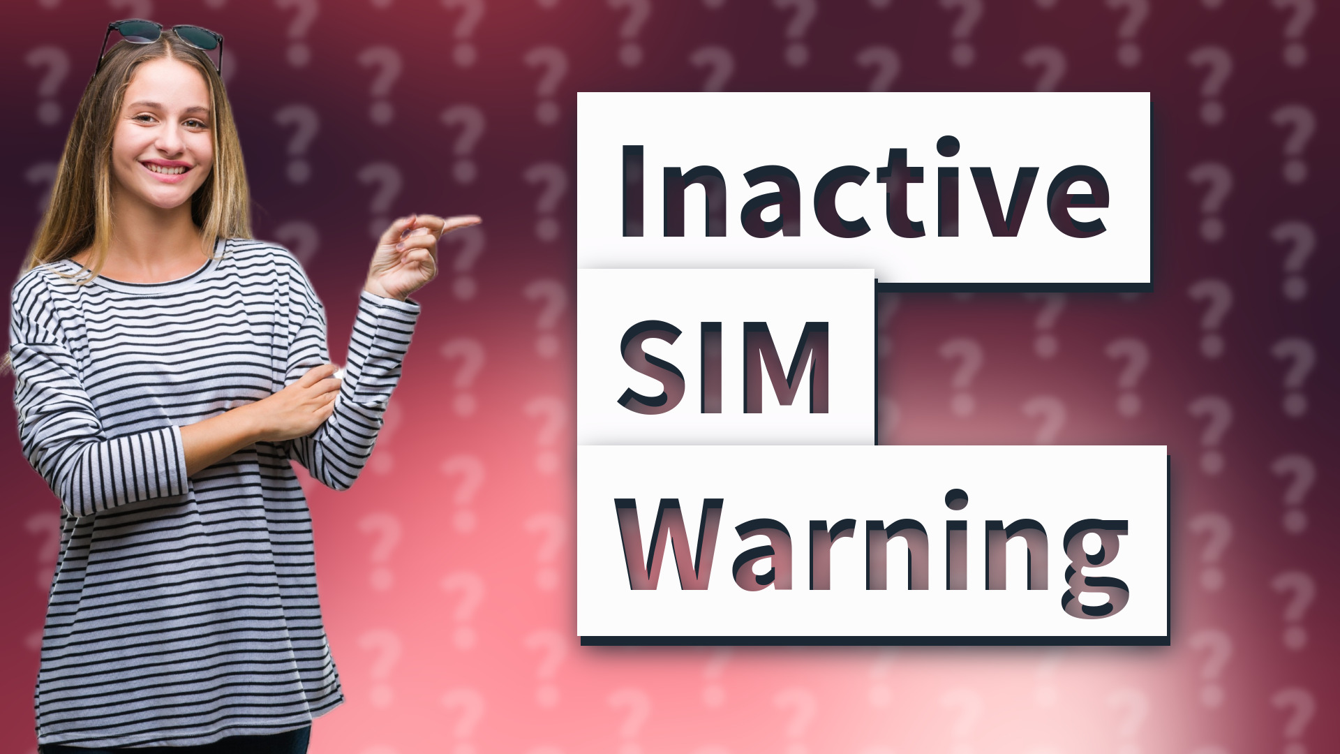 Inactive SIM Warning