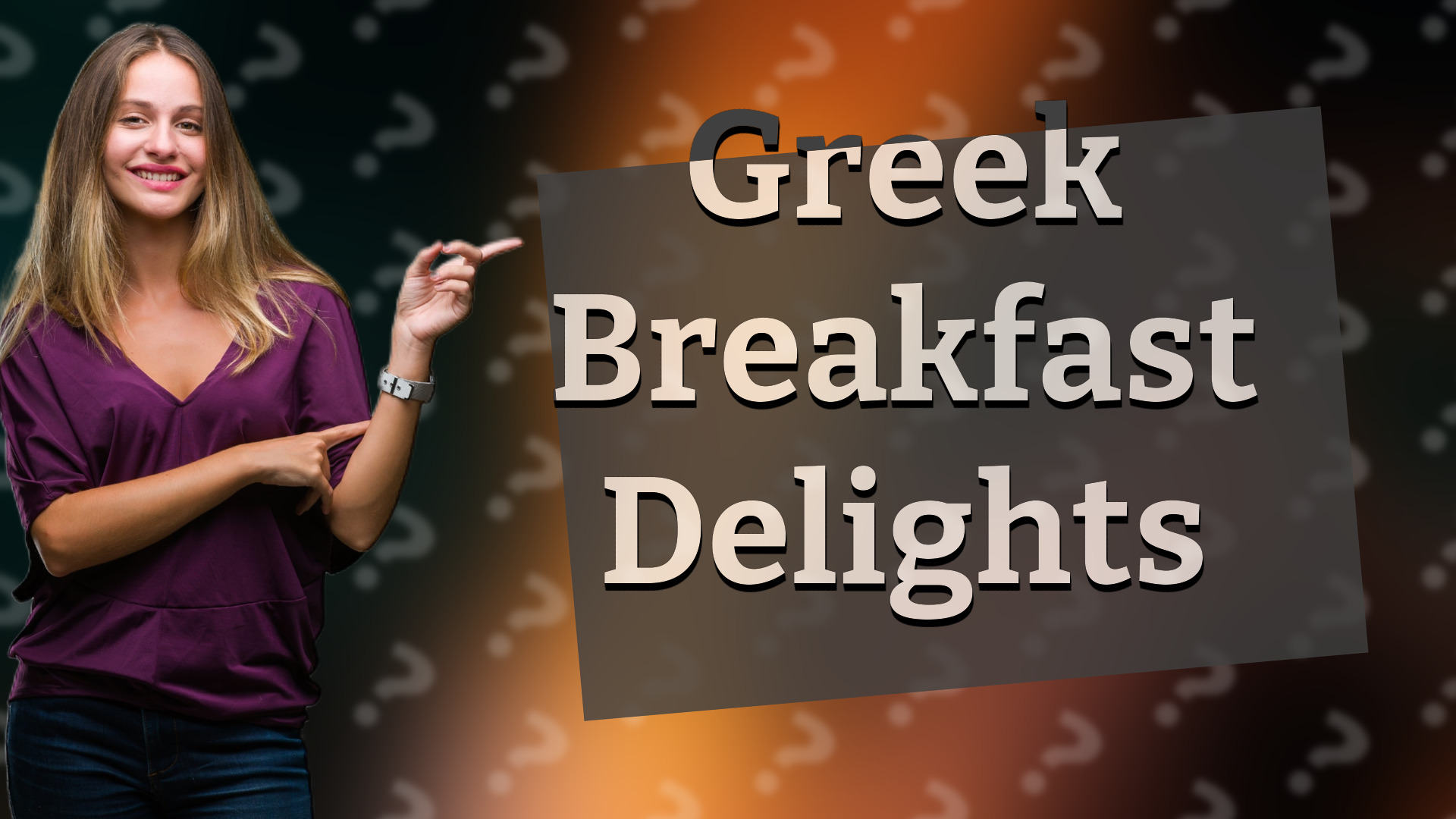 Greek Breakfast Delights