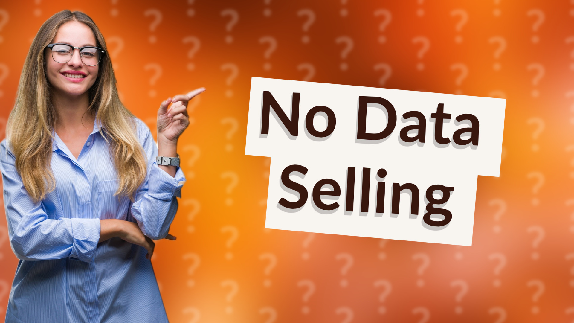 No Data Selling