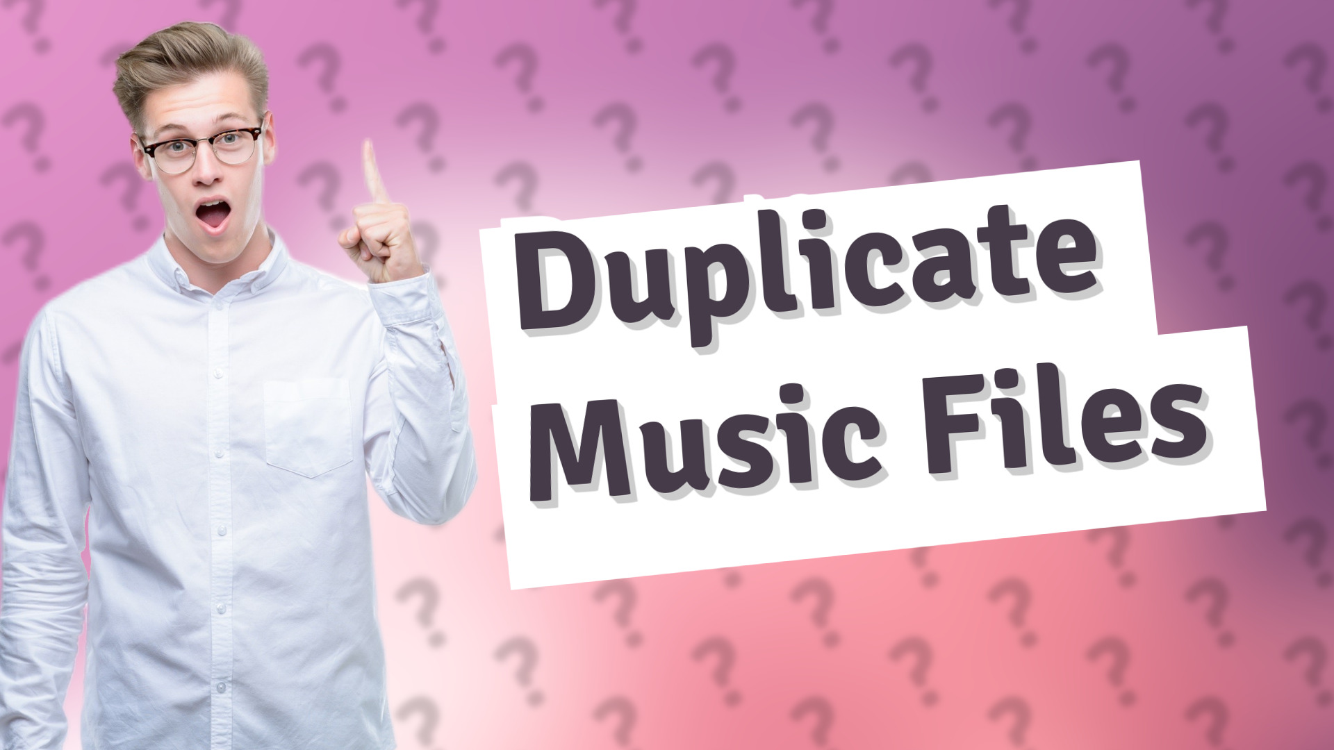 Duplicate Music Files
