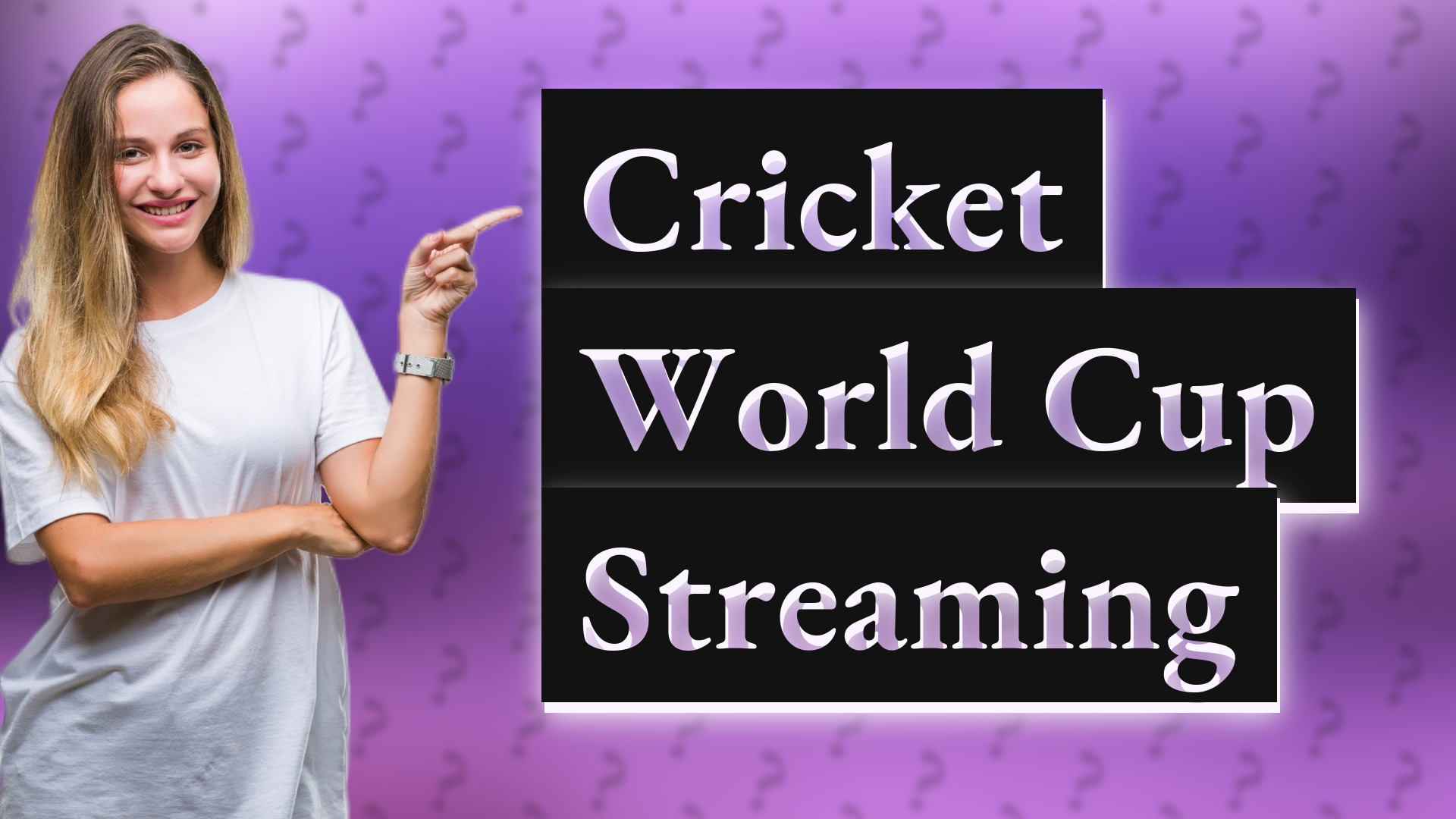 Cricket World Cup Streaming