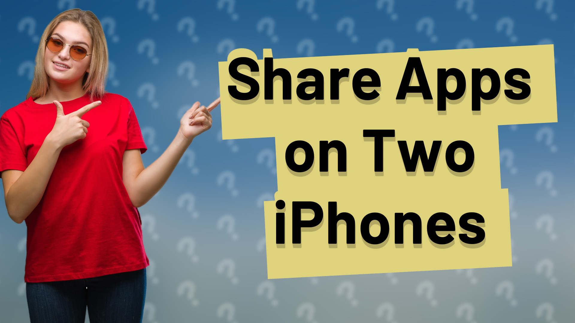 Share Apps on Two iPhones