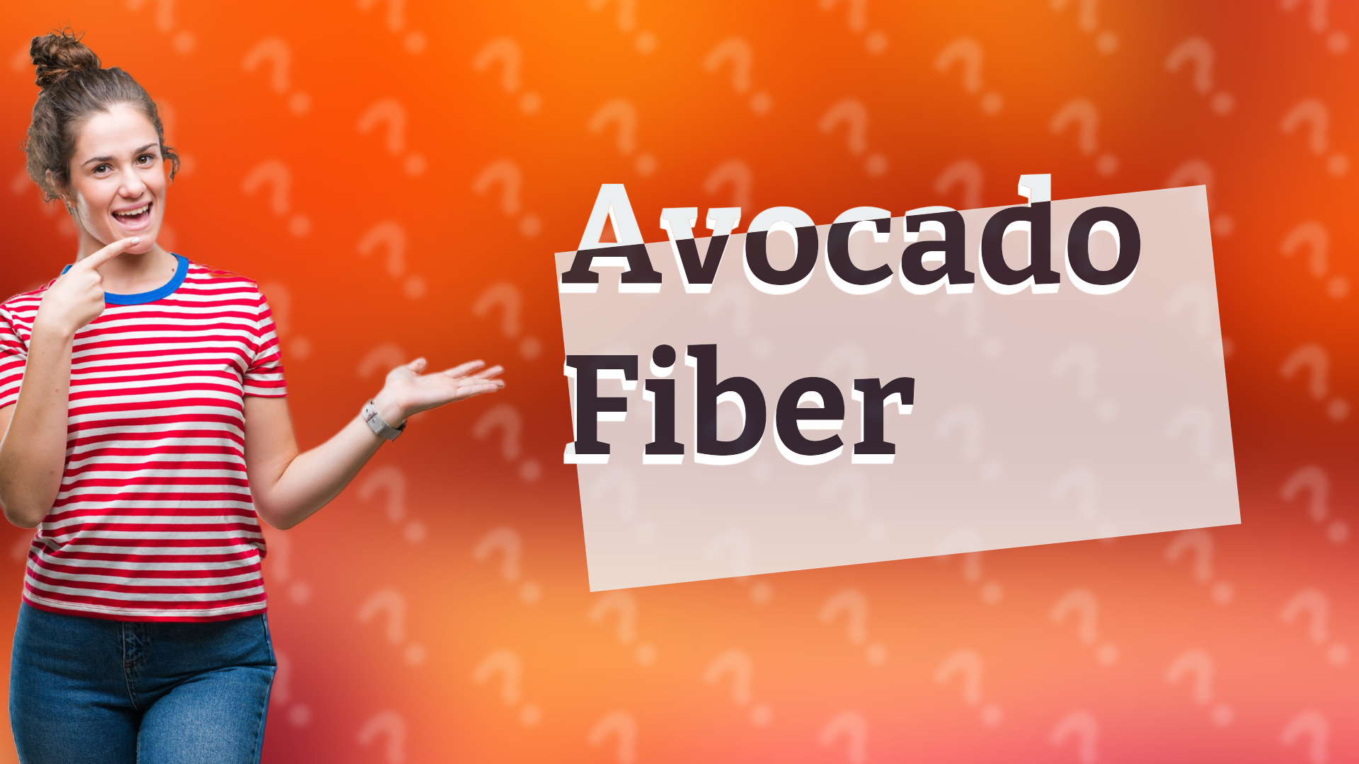 Avocado Fiber