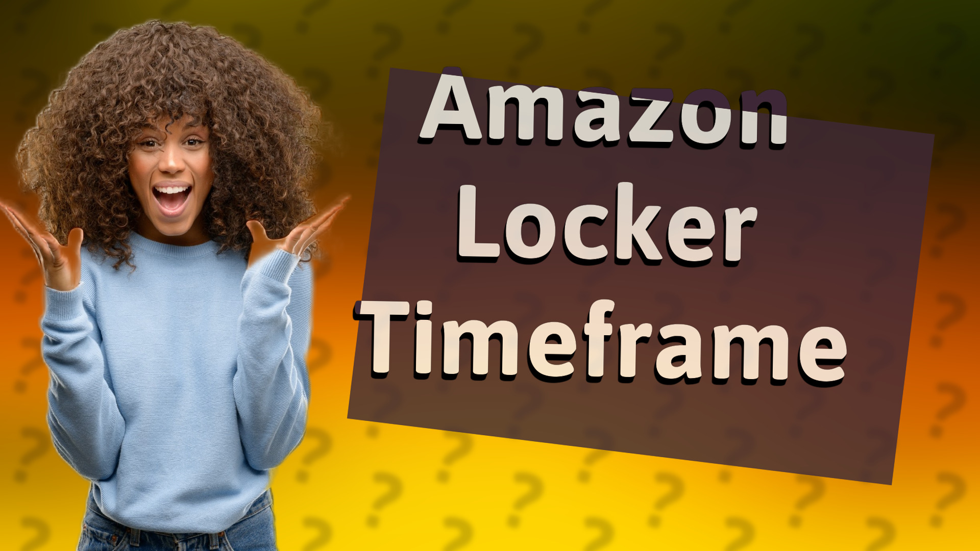 Amazon Locker Timeframe