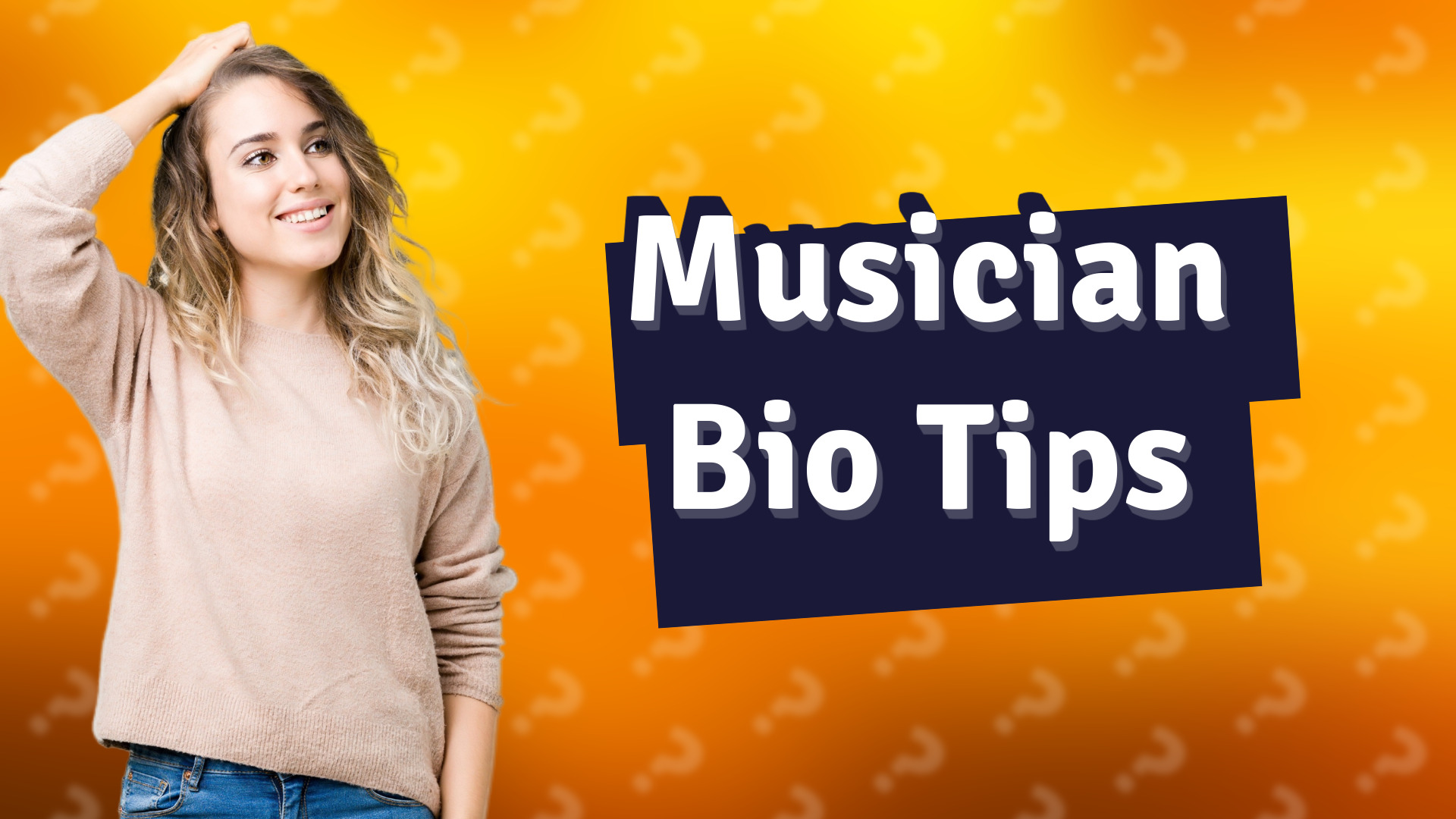 Musician Bio Tips