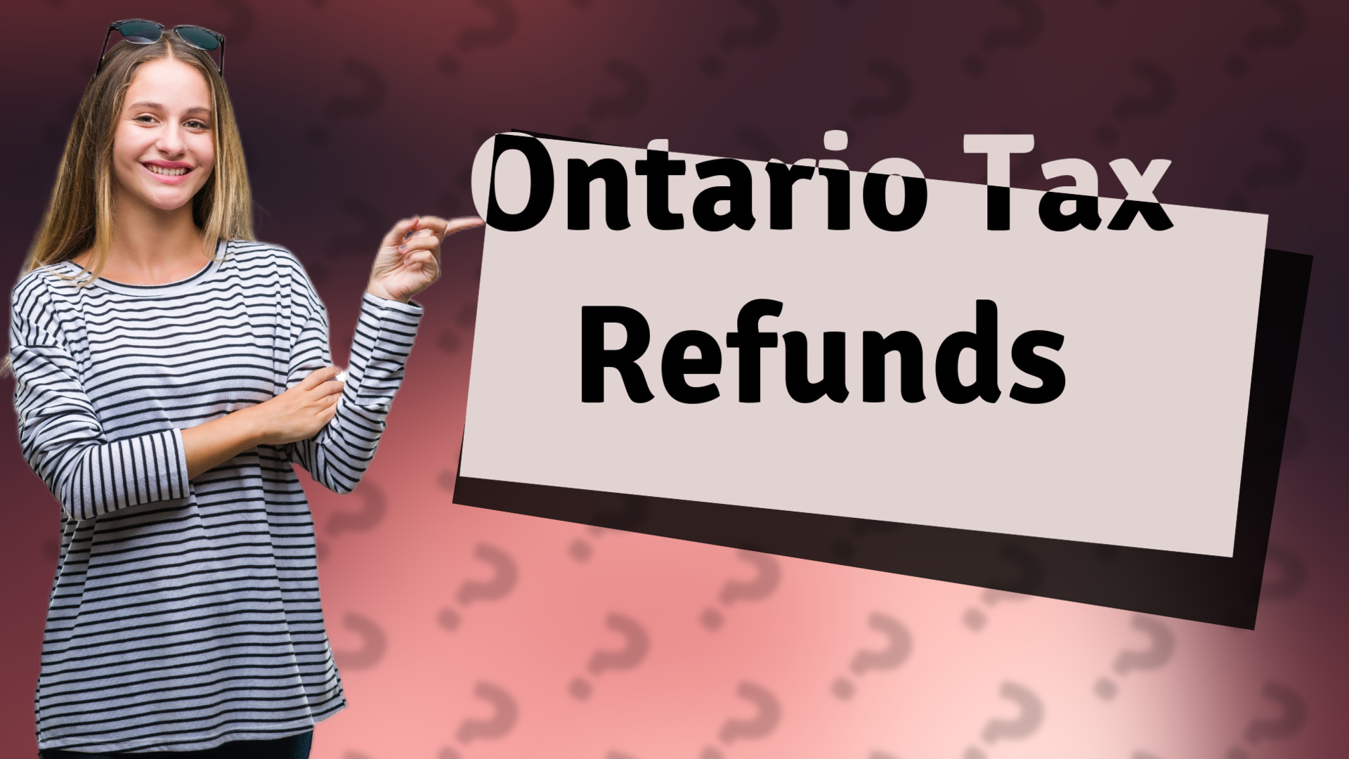 Ontario Tax Refunds