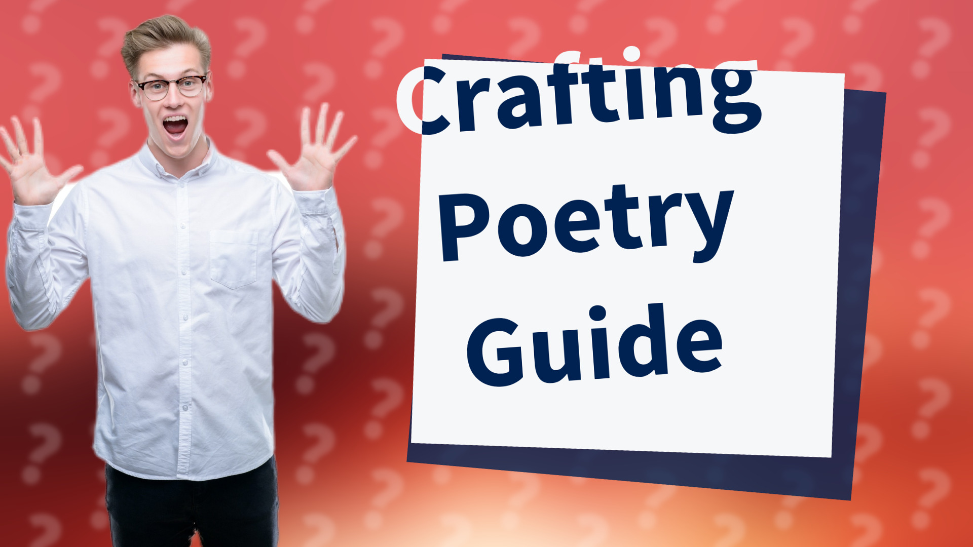 Crafting Poetry Guide