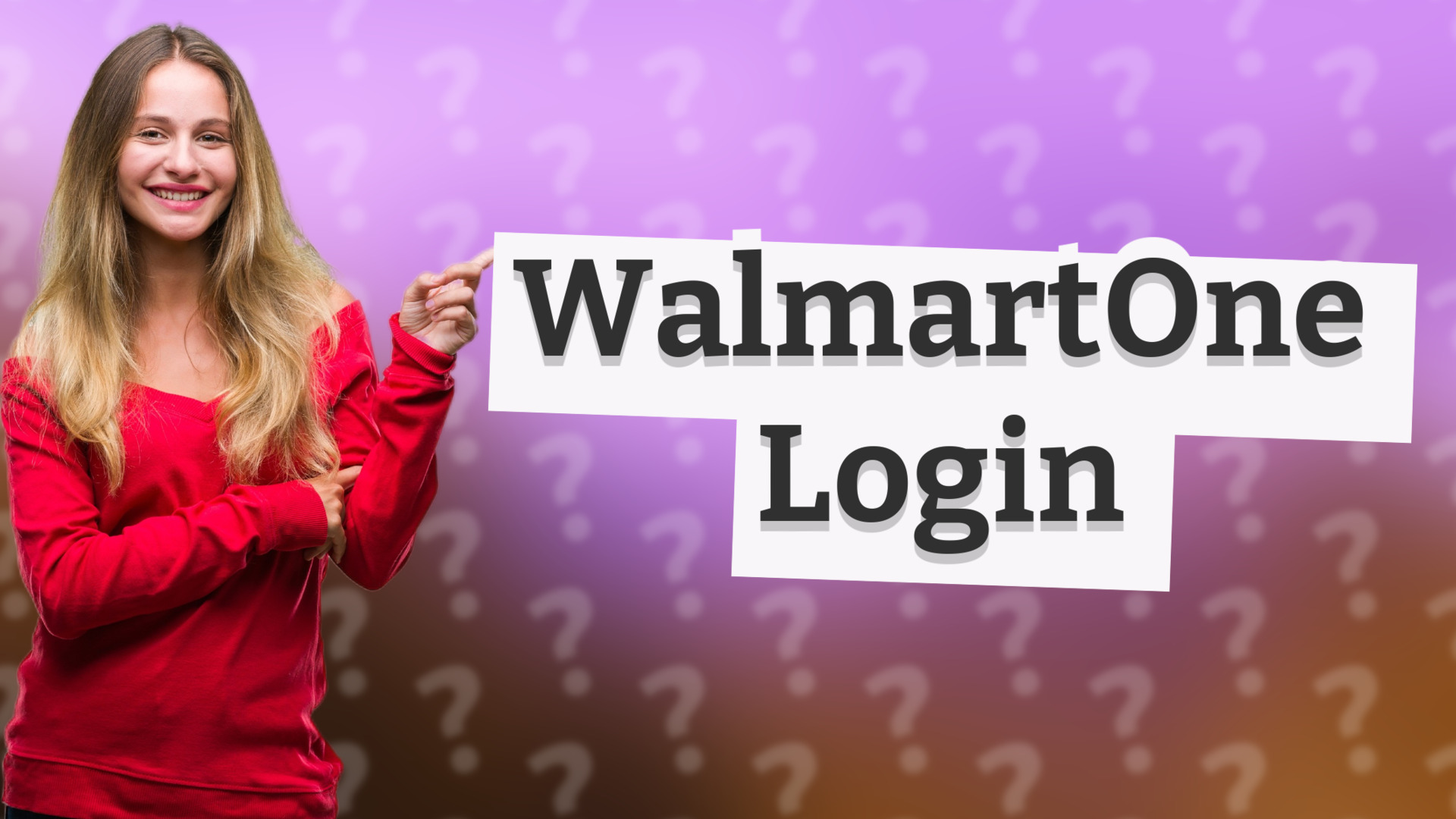 WalmartOne Login