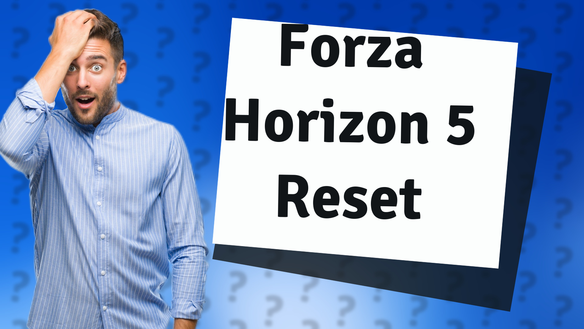 Forza Horizon 5 Reset