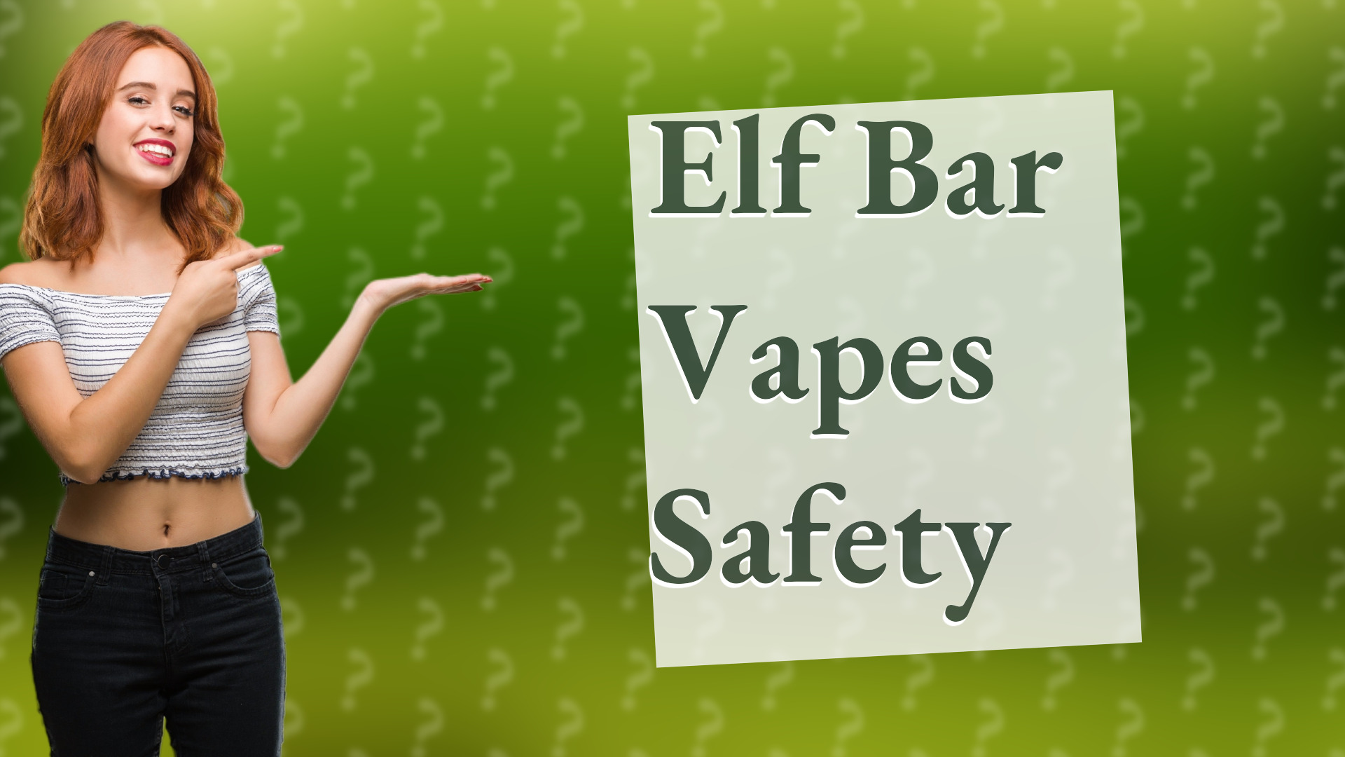 Elf Bar Vapes Safety