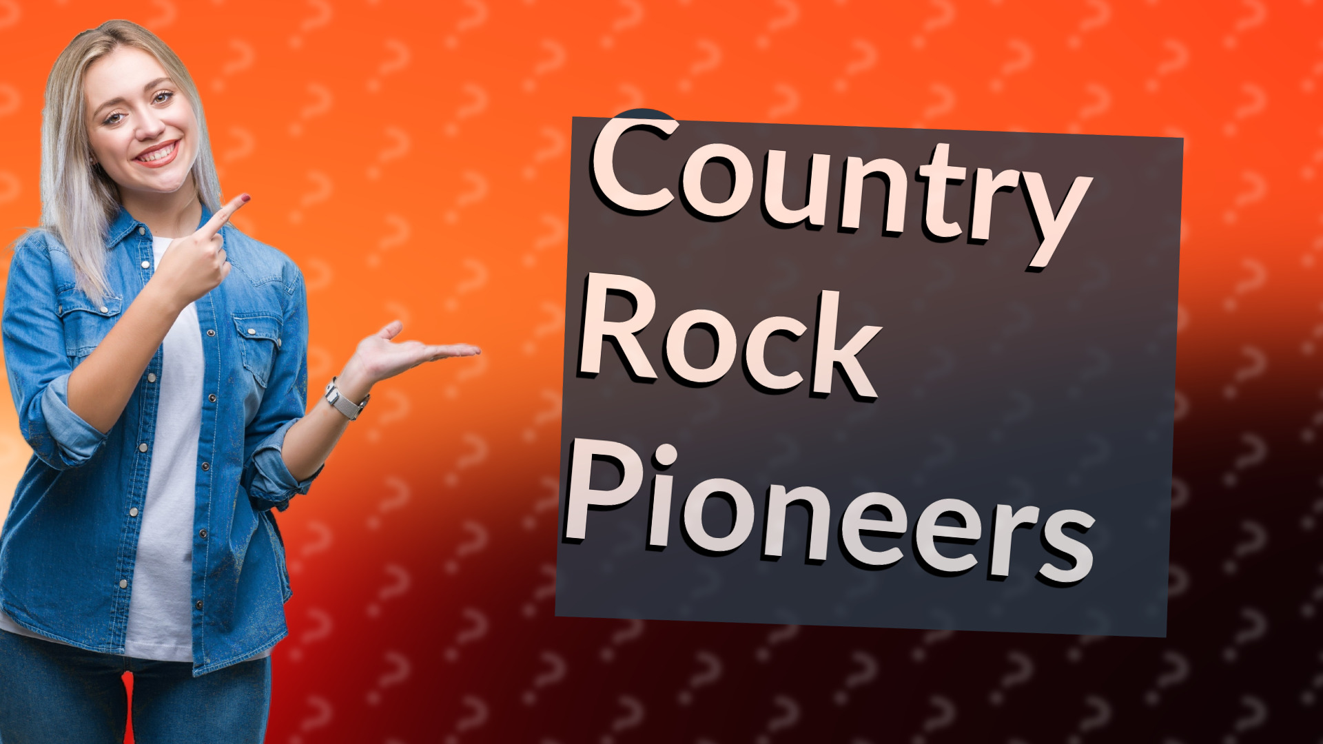 Country Rock Pioneers