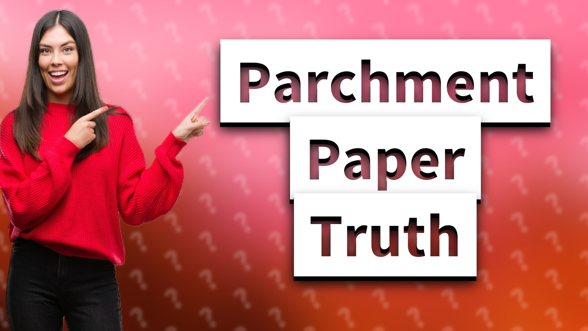 Parchment Paper Truth