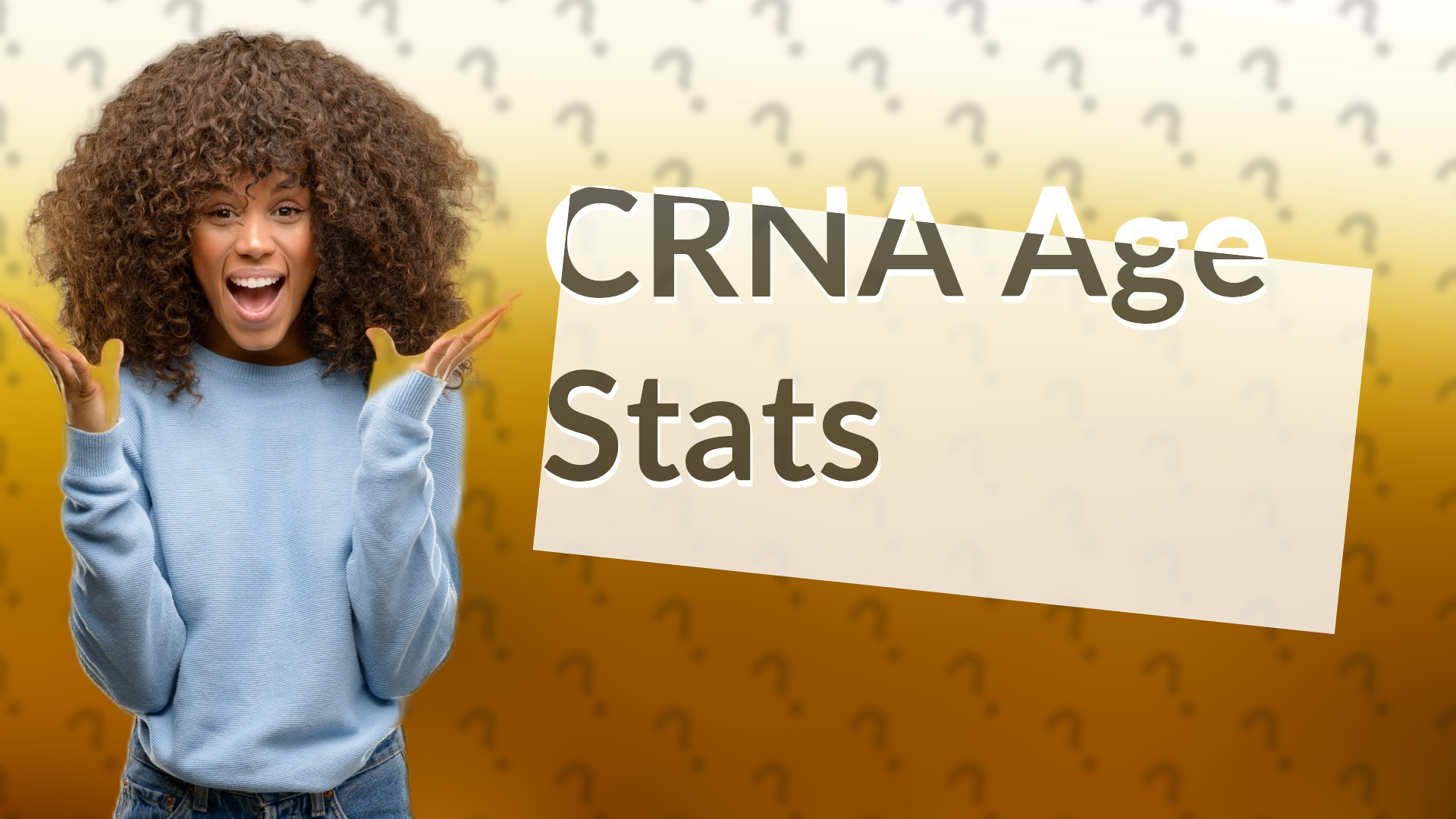 CRNA Age Stats