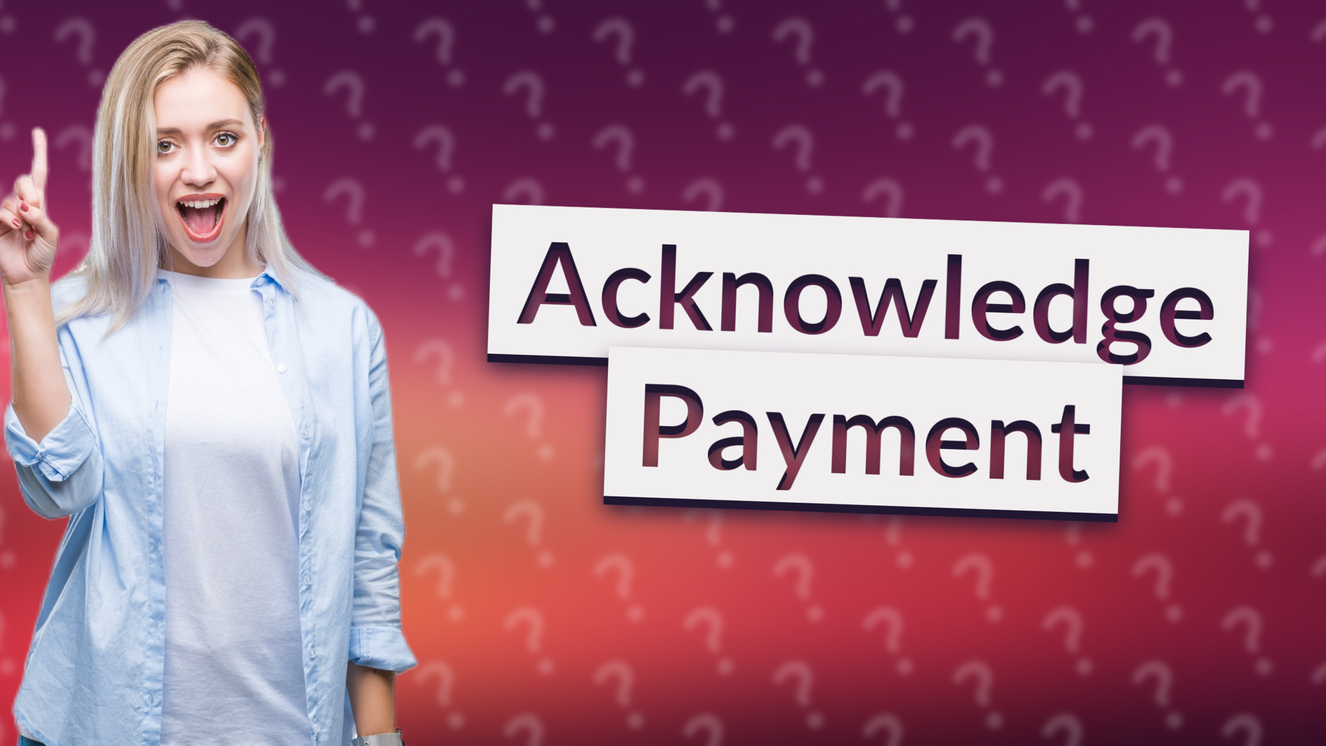 Acknowledge Payment