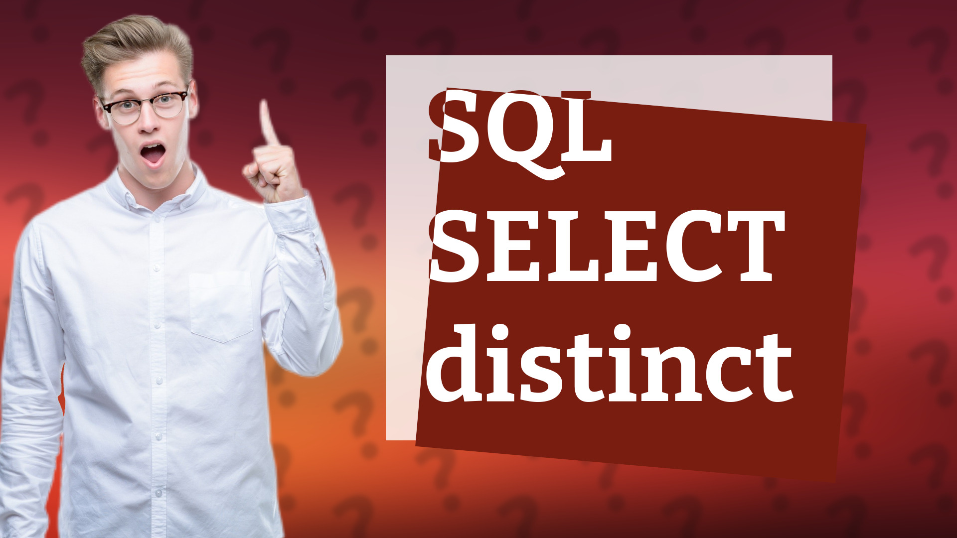 SQL SELECT distinct
