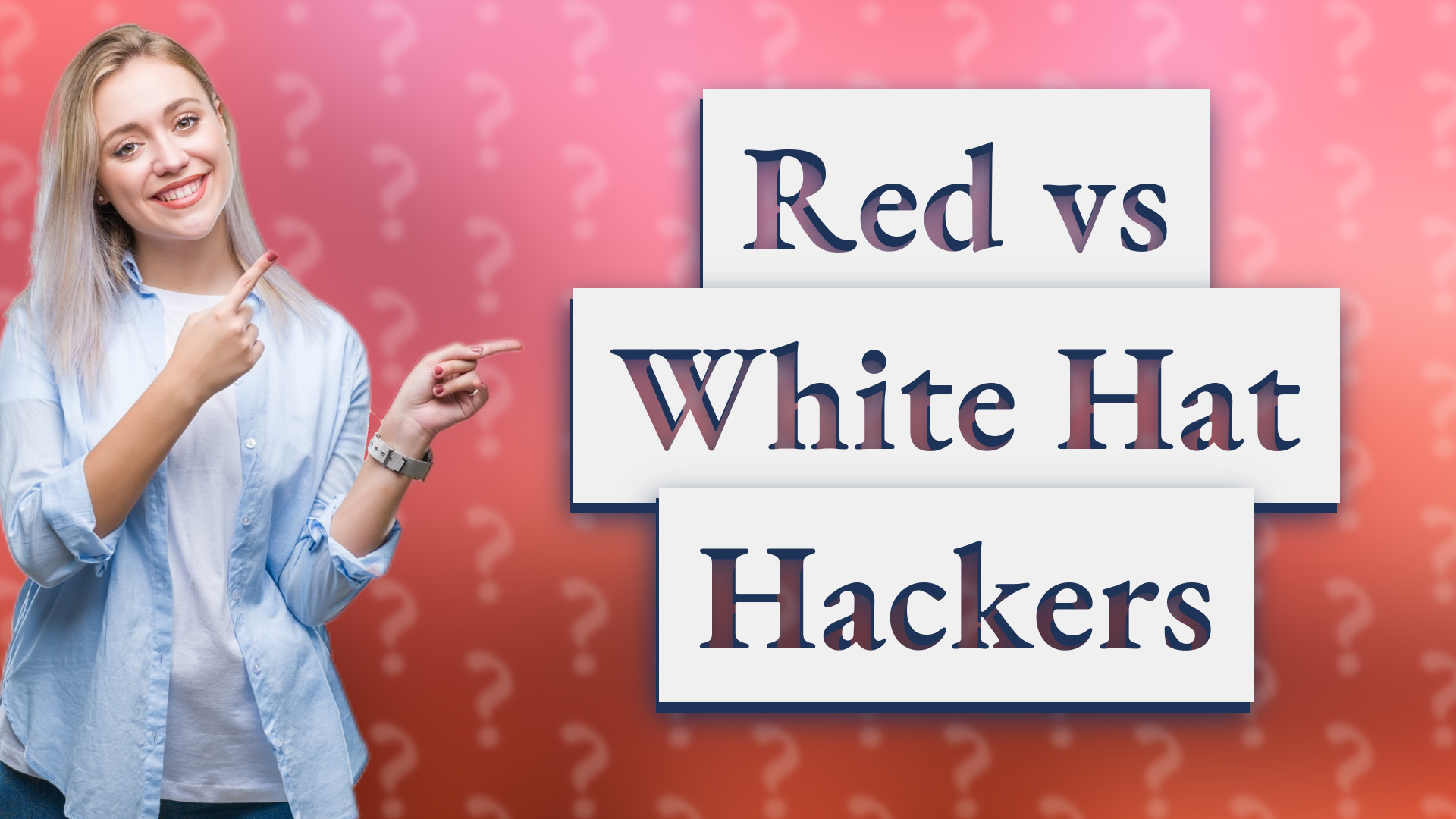 Red vs White Hat Hackers