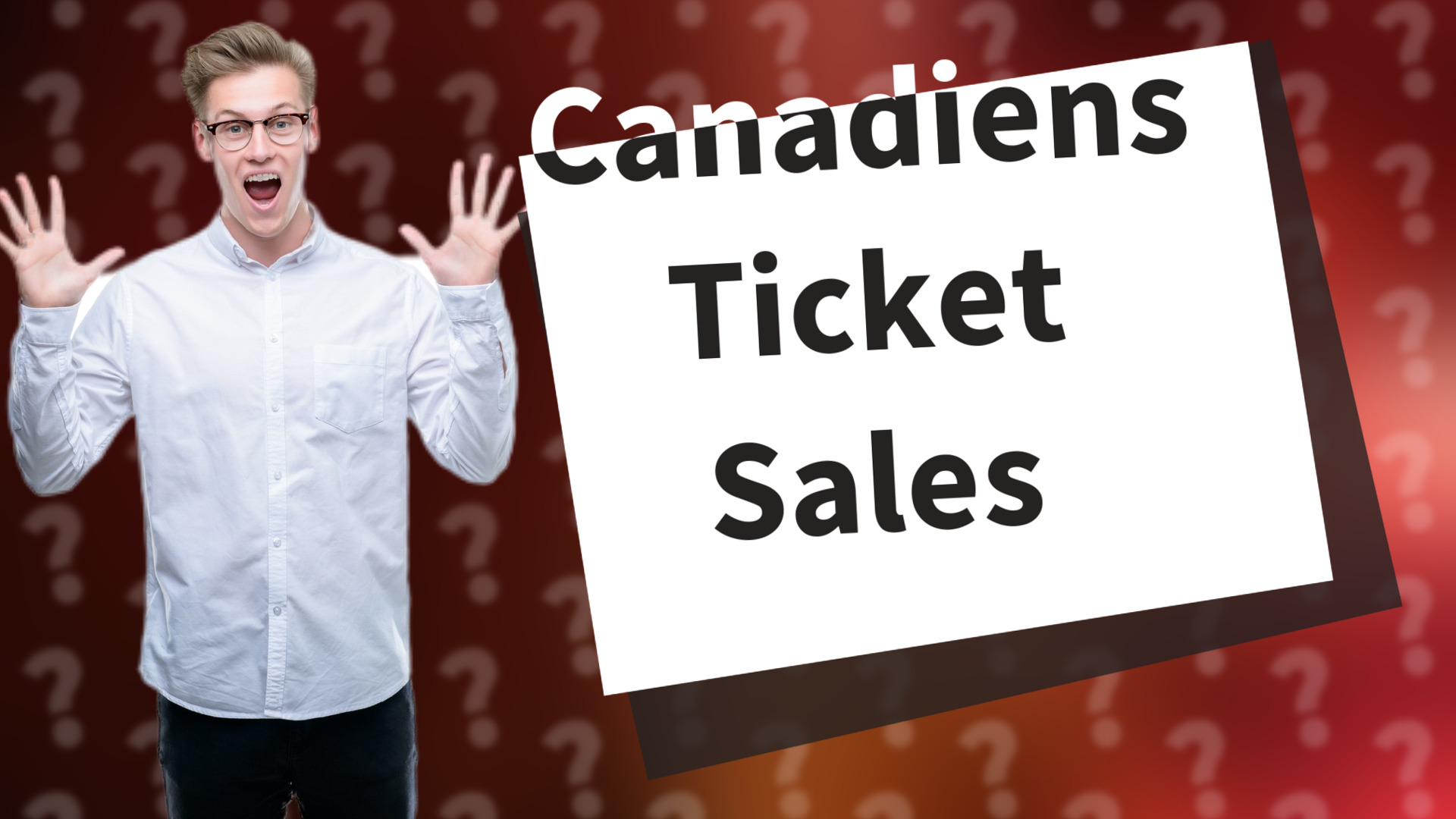 Canadiens Ticket Sales